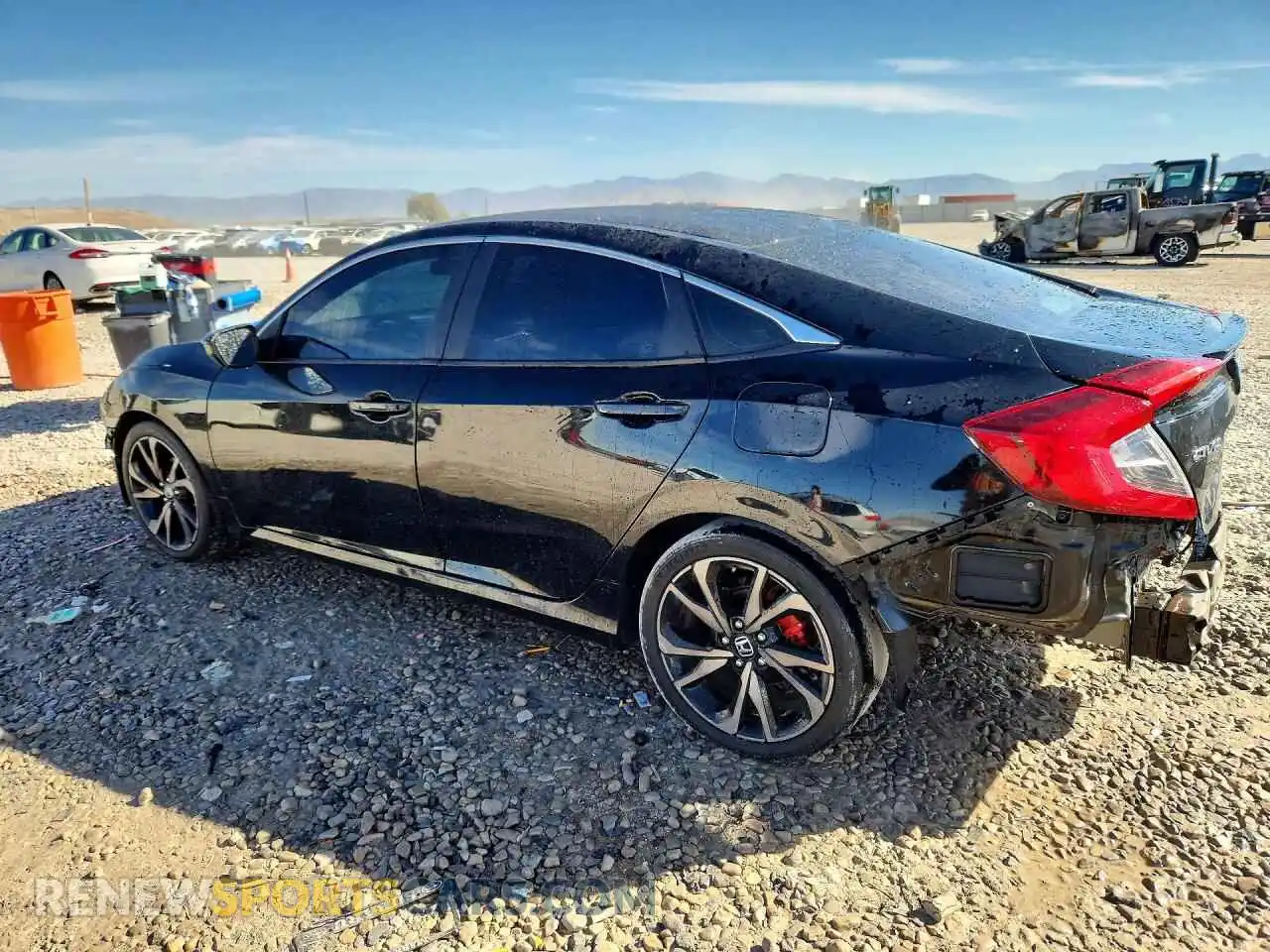 2 Photograph of a damaged car 2HGFC2F83MH533280 HONDA CIVIC 2021