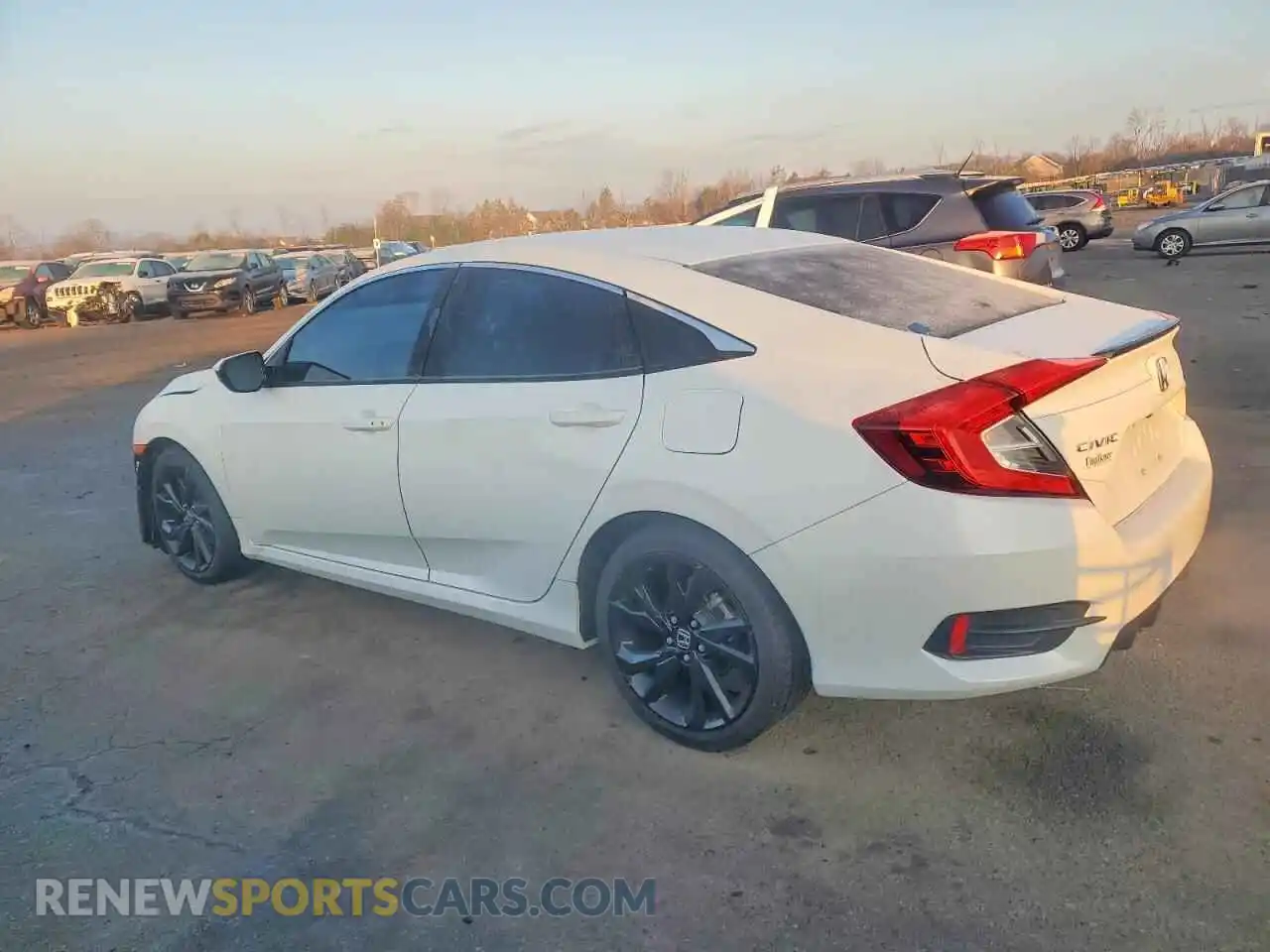 2 Photograph of a damaged car 2HGFC2F83MH541735 HONDA CIVIC 2021