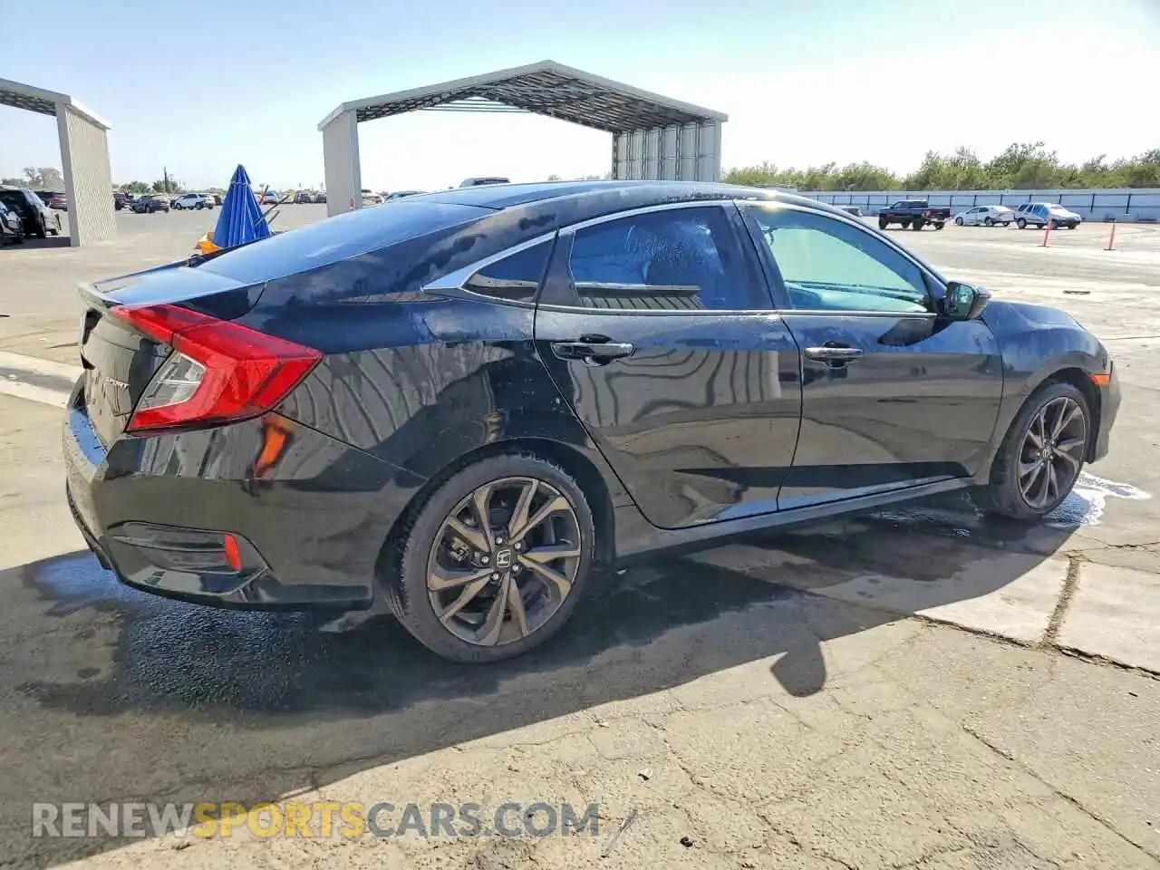 3 Photograph of a damaged car 2HGFC2F83MH545705 HONDA CIVIC 2021