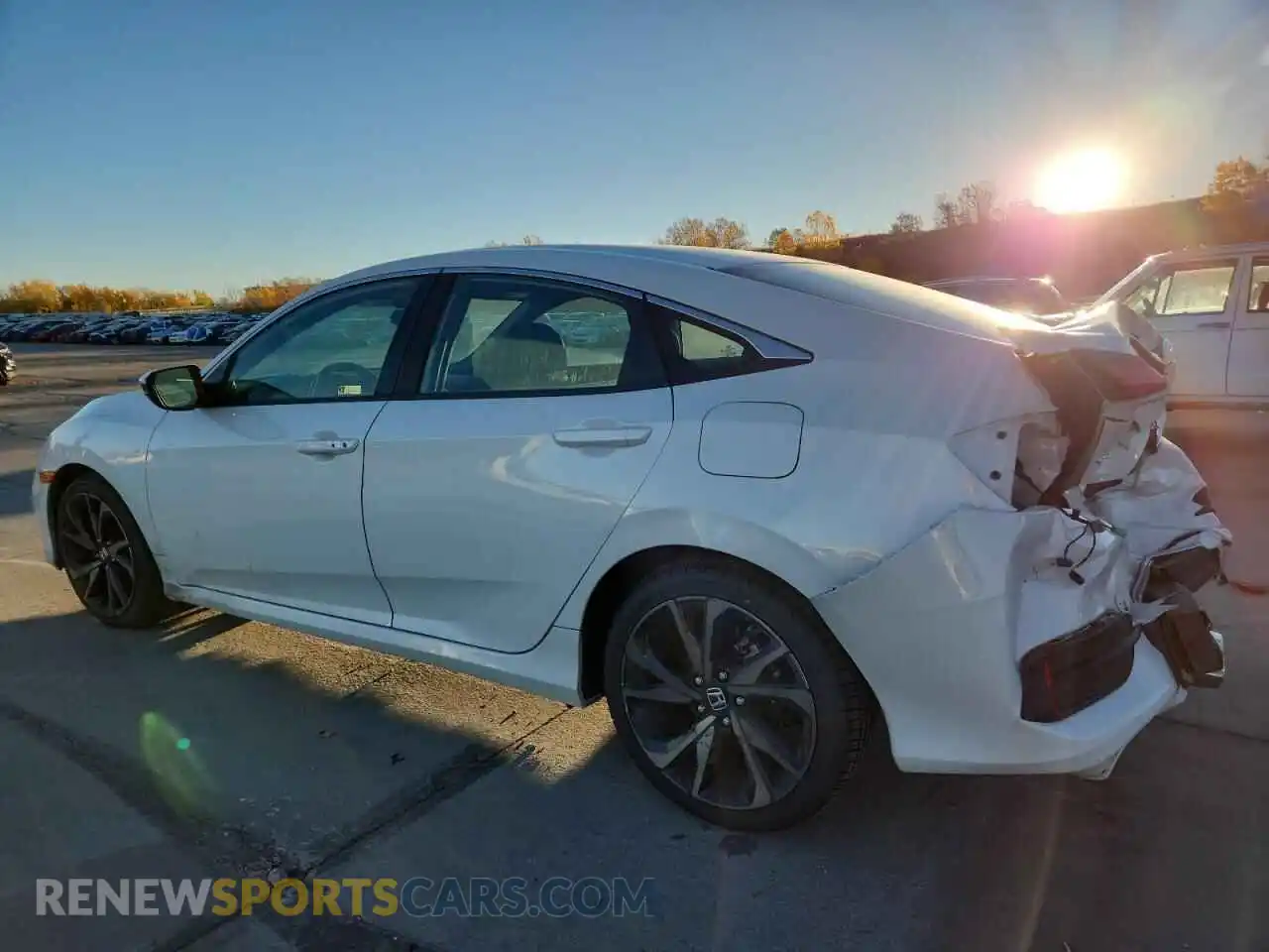2 Photograph of a damaged car 2HGFC2F83MH545851 HONDA CIVIC 2021