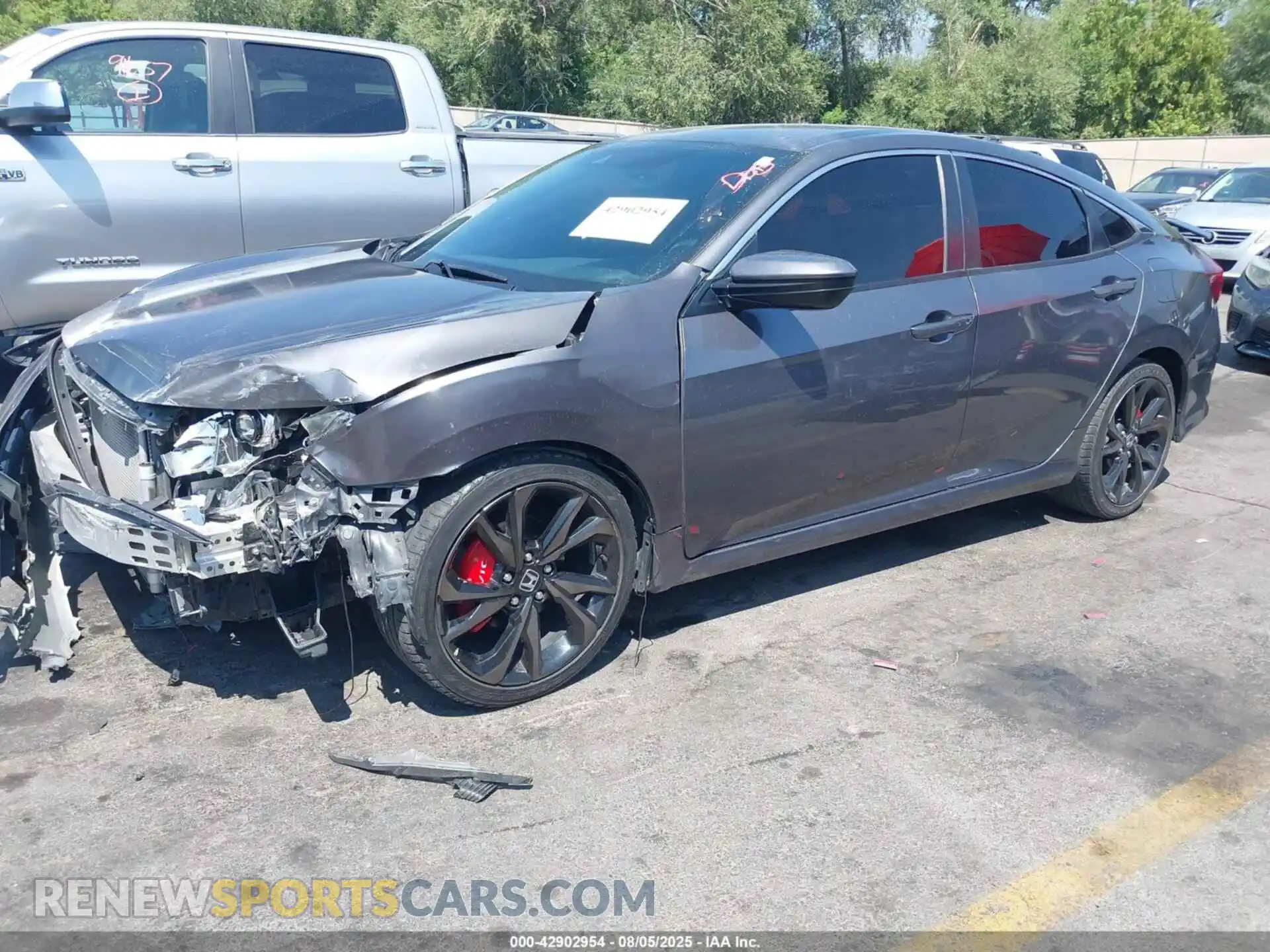 2 Photograph of a damaged car 2HGFC2F83MH546787 HONDA CIVIC 2021