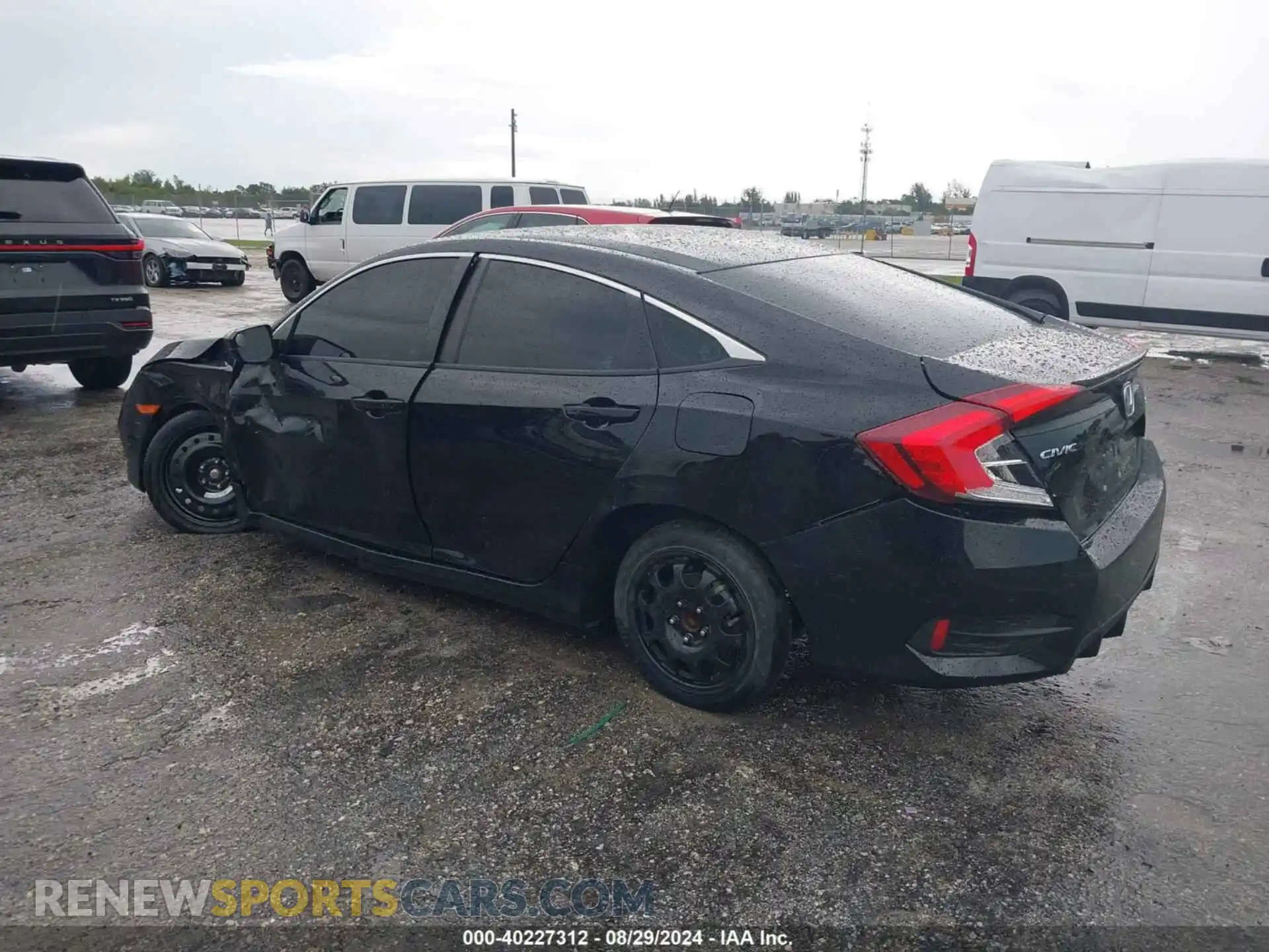 3 Photograph of a damaged car 2HGFC2F83MH552461 HONDA CIVIC 2021