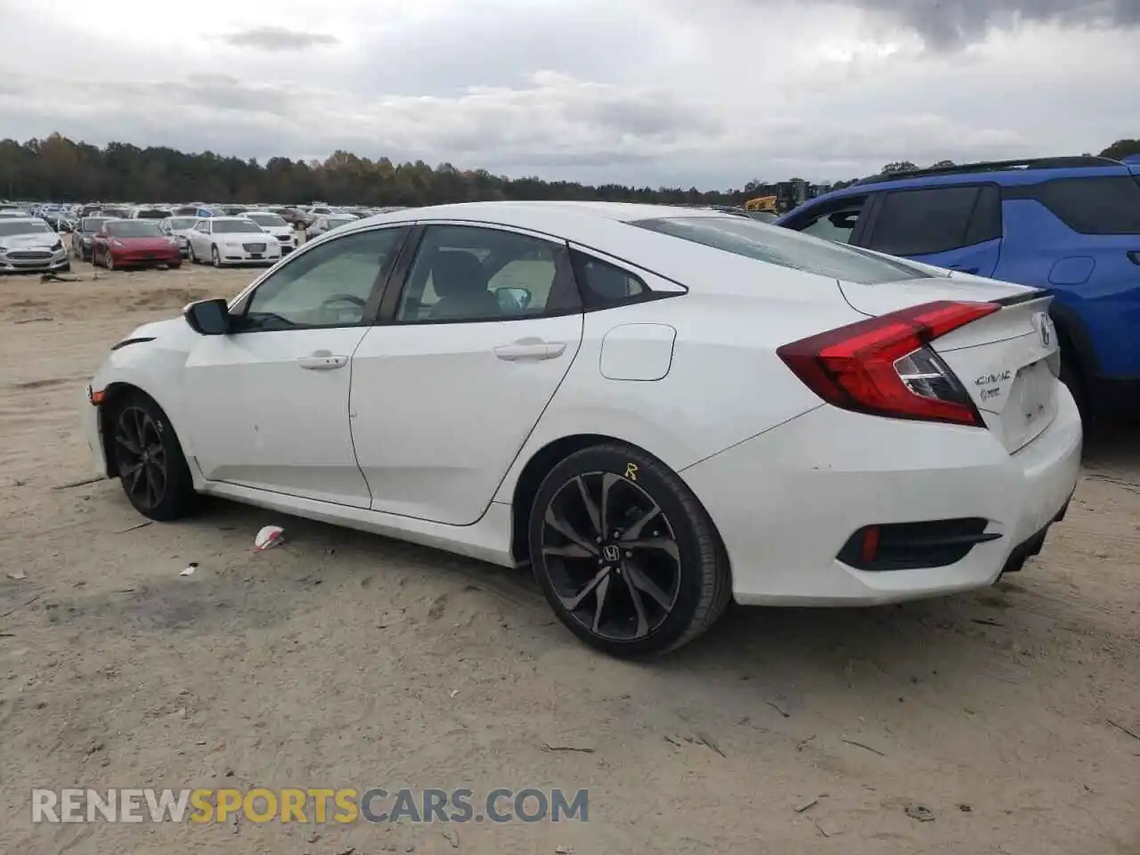 2 Photograph of a damaged car 2HGFC2F83MH553741 HONDA CIVIC 2021