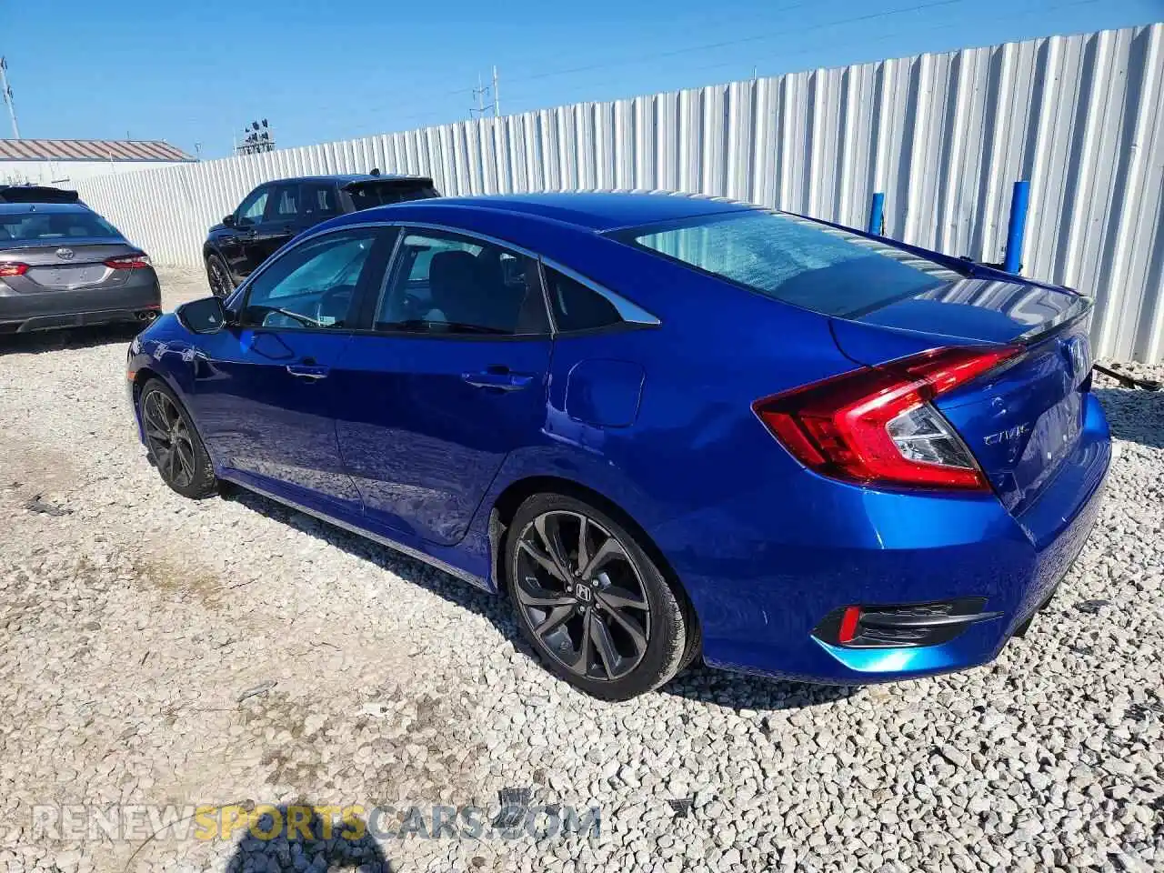 2 Photograph of a damaged car 2HGFC2F83MH554615 HONDA CIVIC 2021