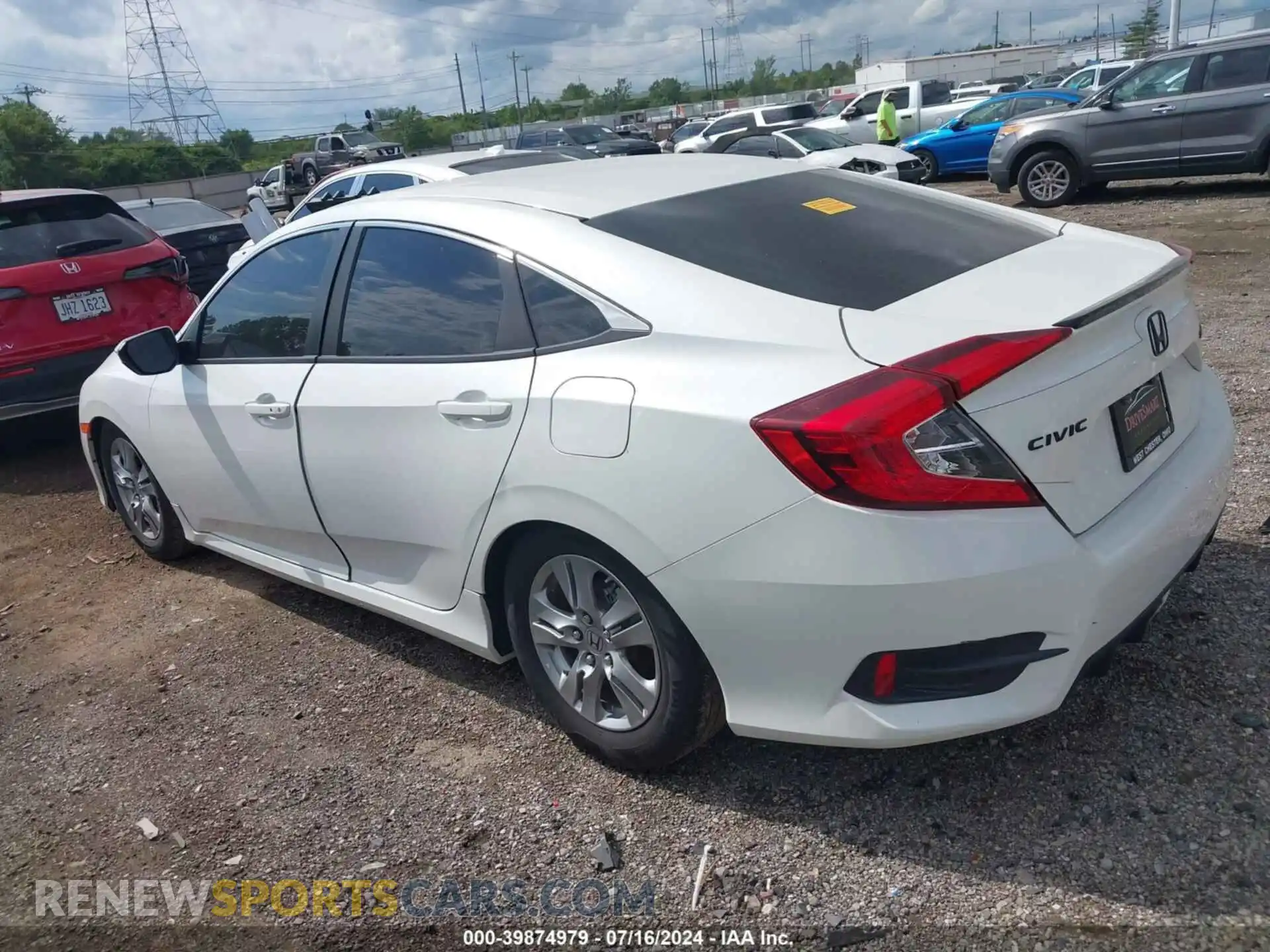 3 Photograph of a damaged car 2HGFC2F83MH556882 HONDA CIVIC 2021