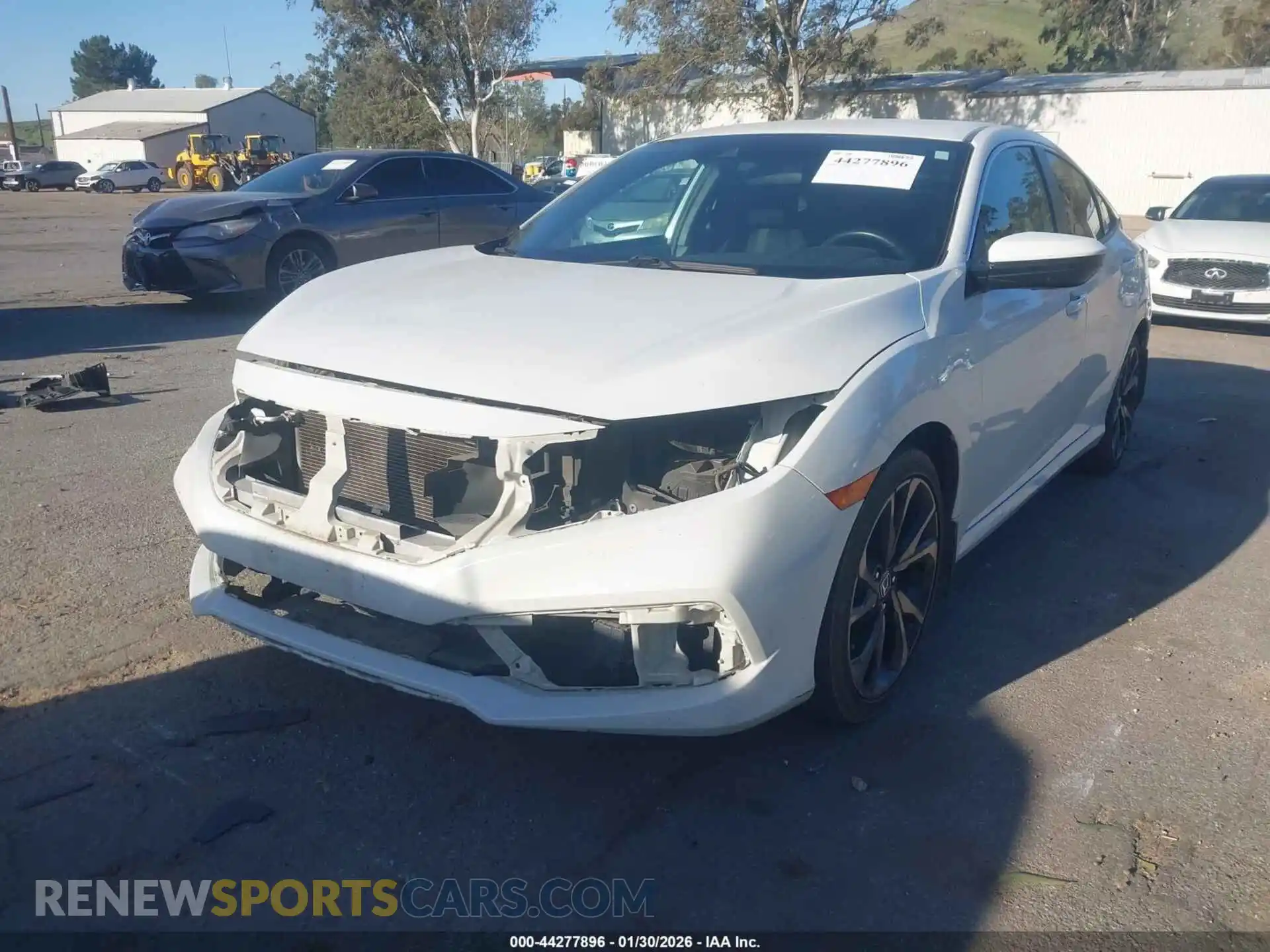 2 Photograph of a damaged car 2HGFC2F84MH513118 HONDA CIVIC 2021