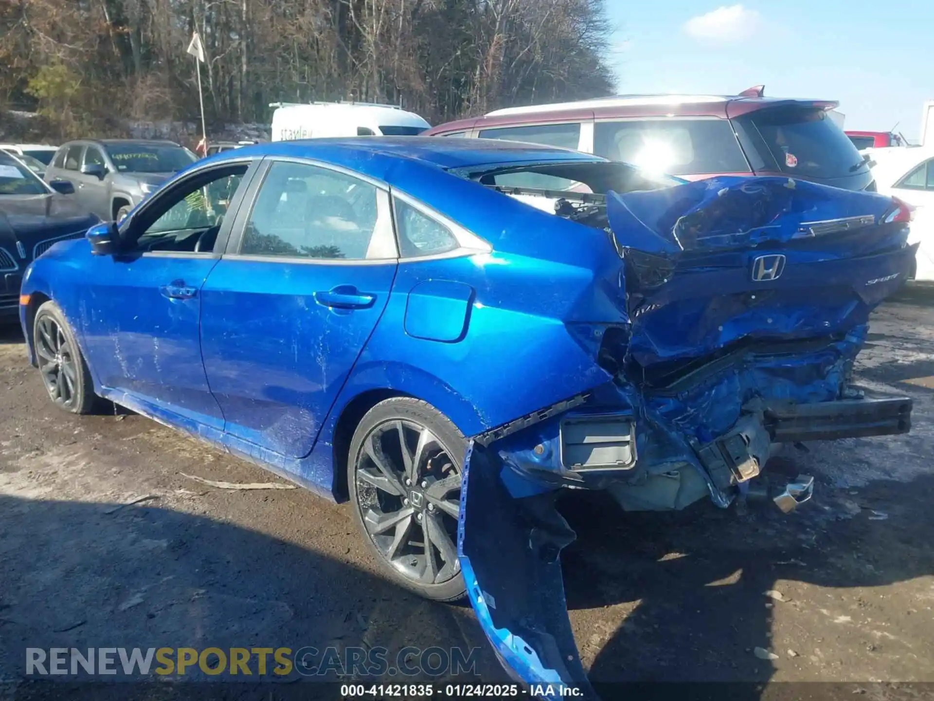 3 Photograph of a damaged car 2HGFC2F84MH517797 HONDA CIVIC 2021