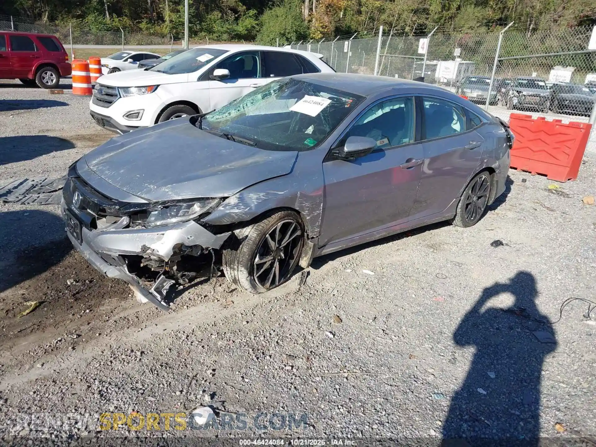 2 Photograph of a damaged car 2HGFC2F84MH521106 HONDA CIVIC 2021