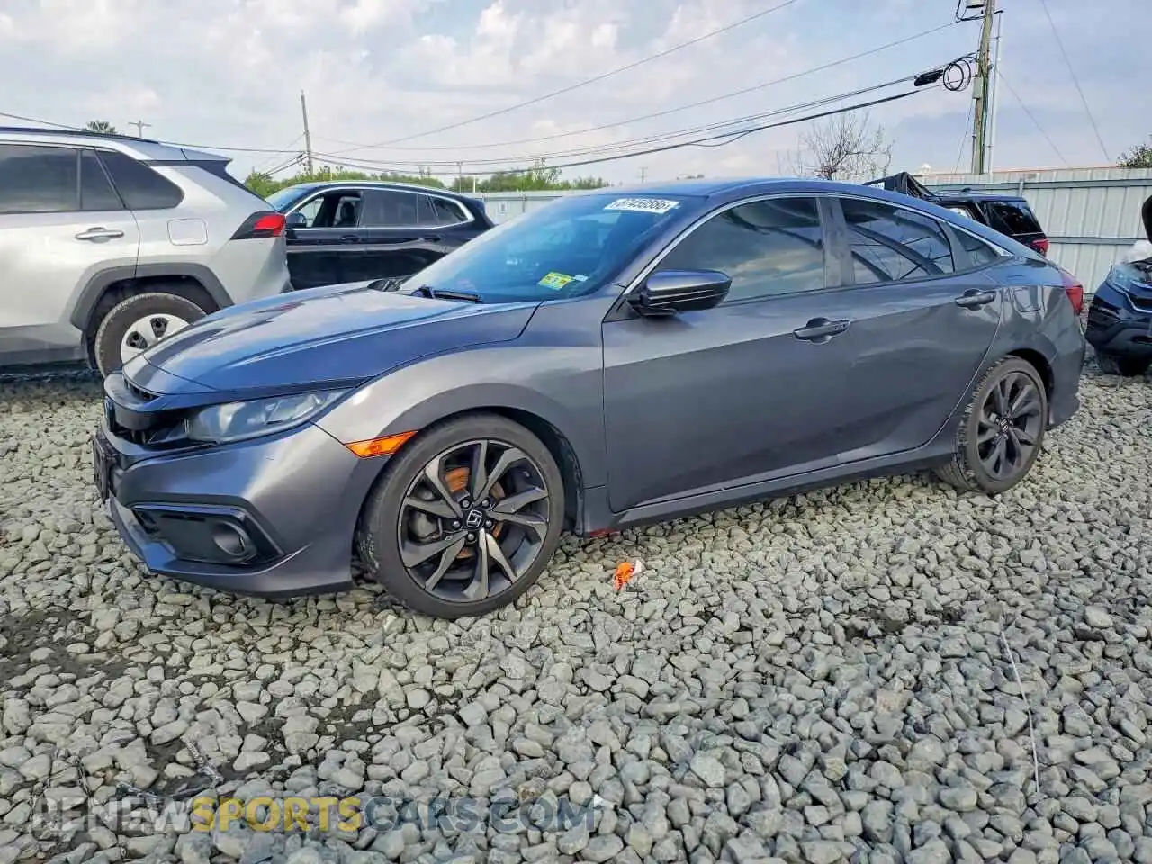 1 fotografías del automóvil dañado 2HGFC2F84MH521865 HONDA CIVIC 2021
