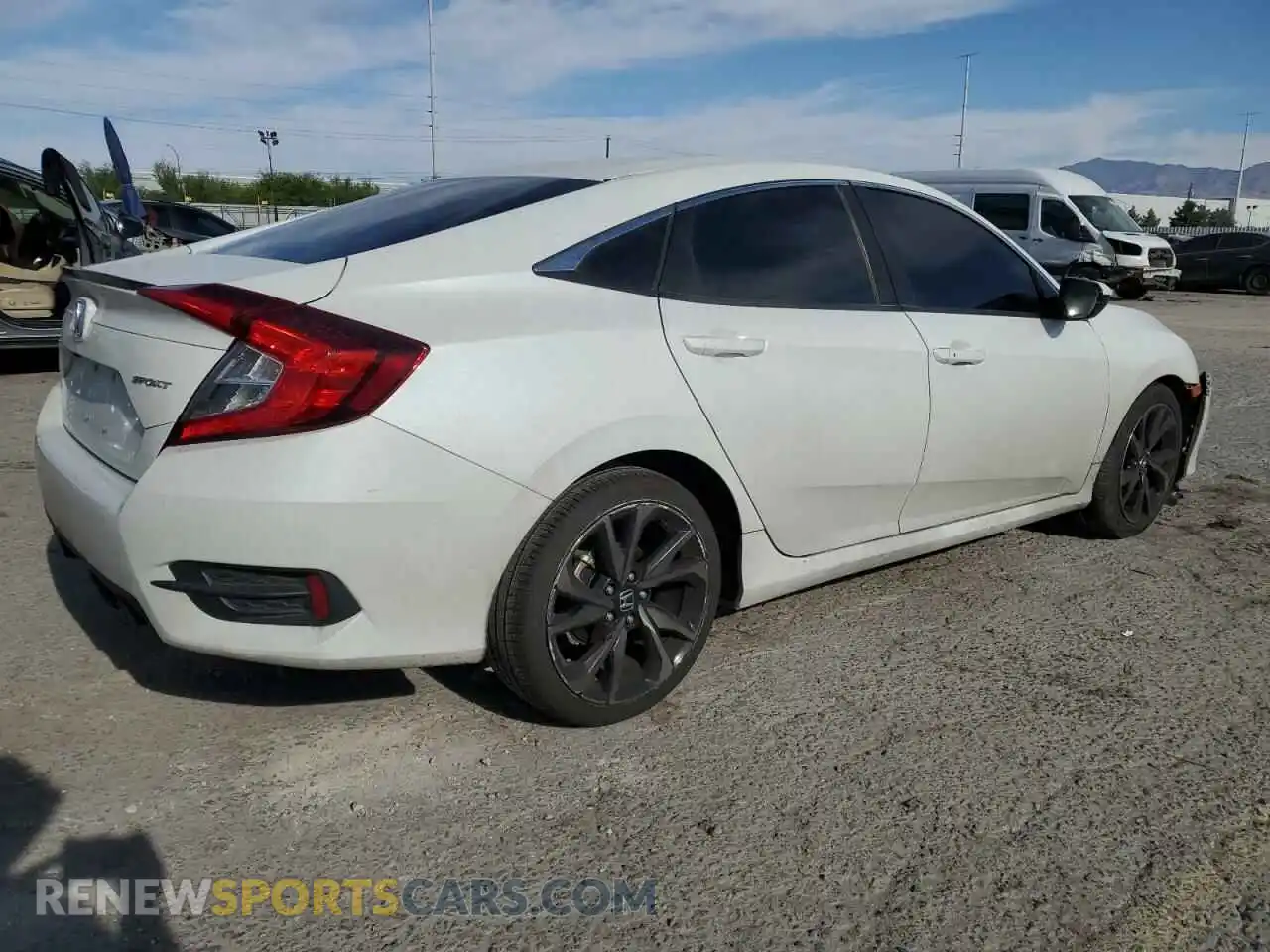 3 Photograph of a damaged car 2HGFC2F84MH528654 HONDA CIVIC 2021