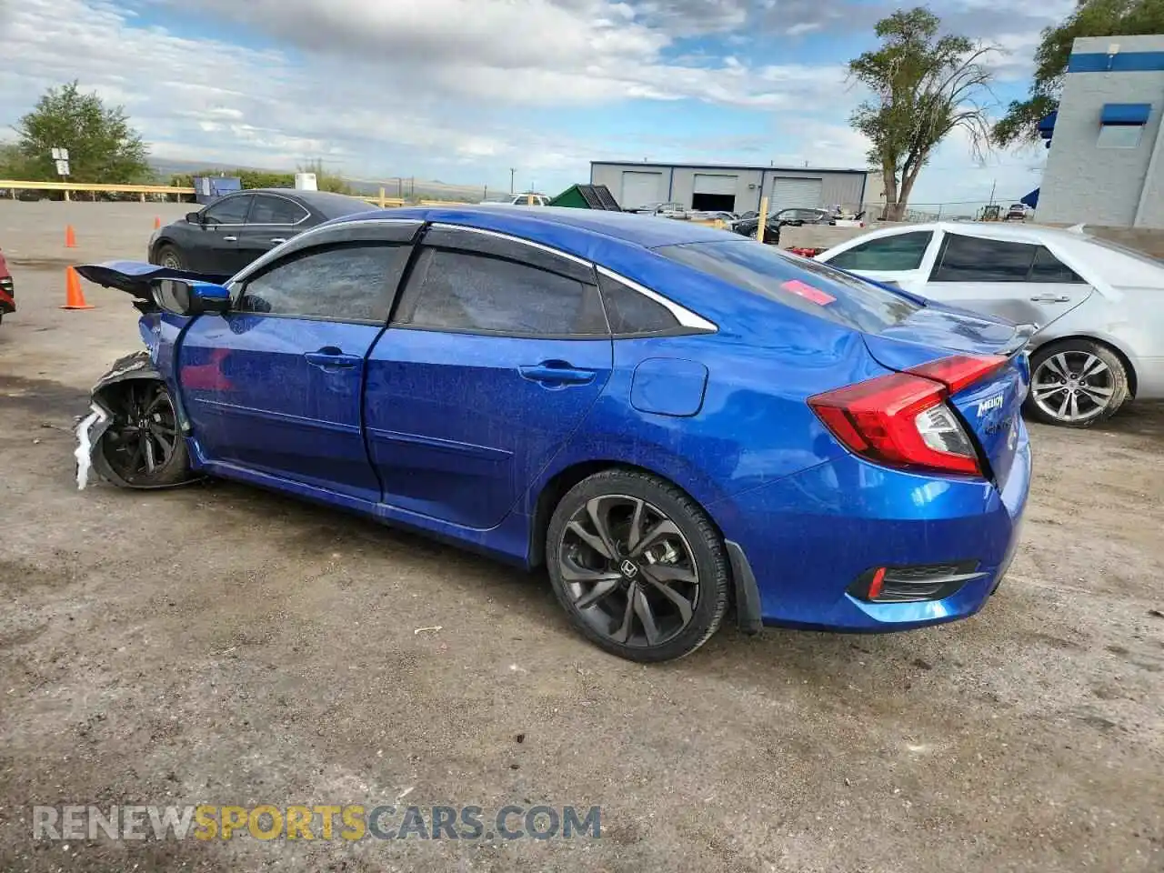 2 Photograph of a damaged car 2HGFC2F84MH538892 HONDA CIVIC 2021