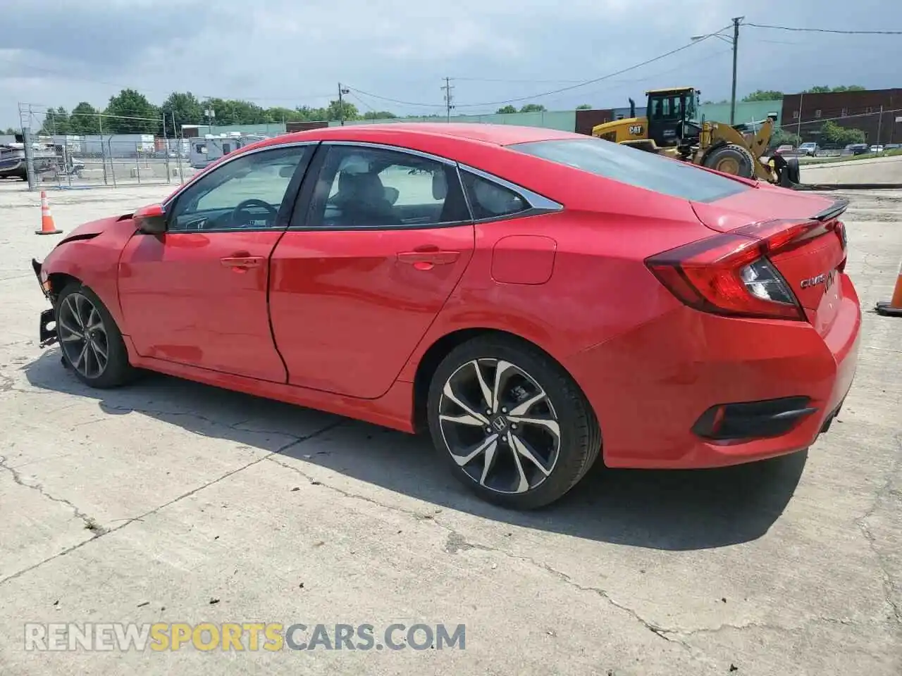 2 Photograph of a damaged car 2HGFC2F84MH539833 HONDA CIVIC 2021