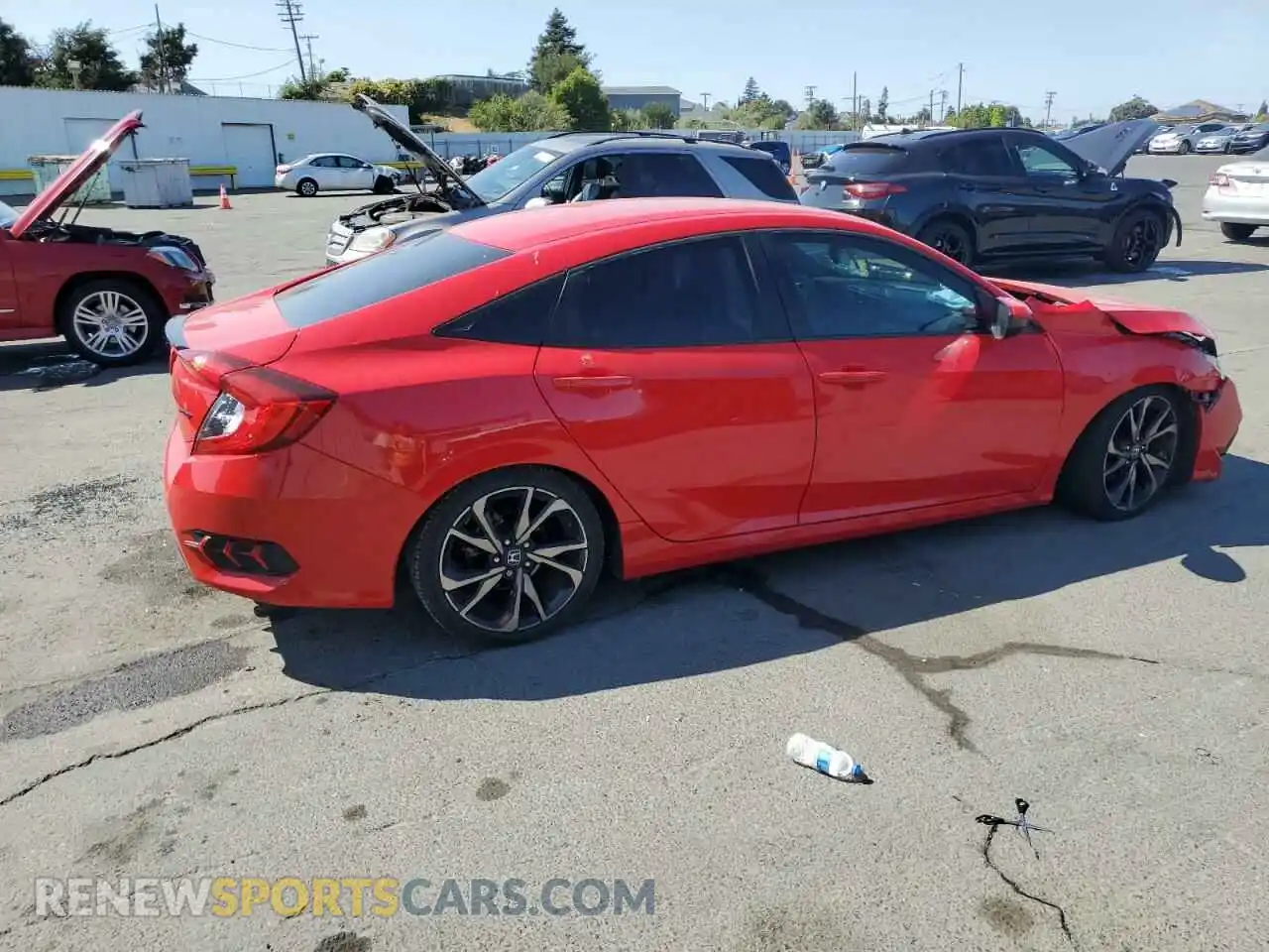 3 Photograph of a damaged car 2HGFC2F84MH544630 HONDA CIVIC 2021