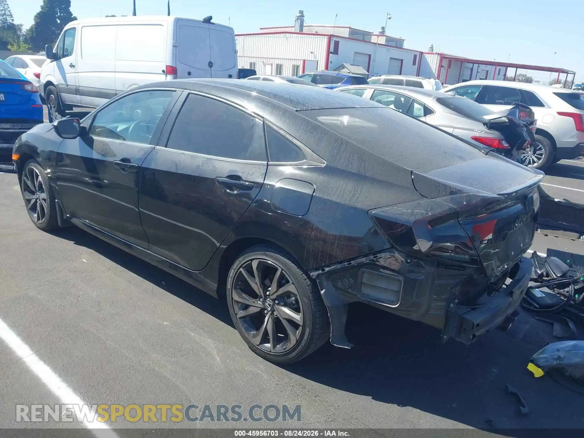 3 Photograph of a damaged car 2HGFC2F84MH550475 HONDA CIVIC 2021