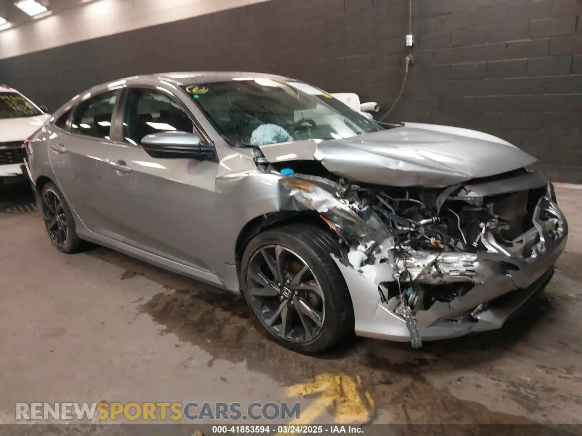 1 Photograph of a damaged car 2HGFC2F85MH510311 HONDA CIVIC 2021