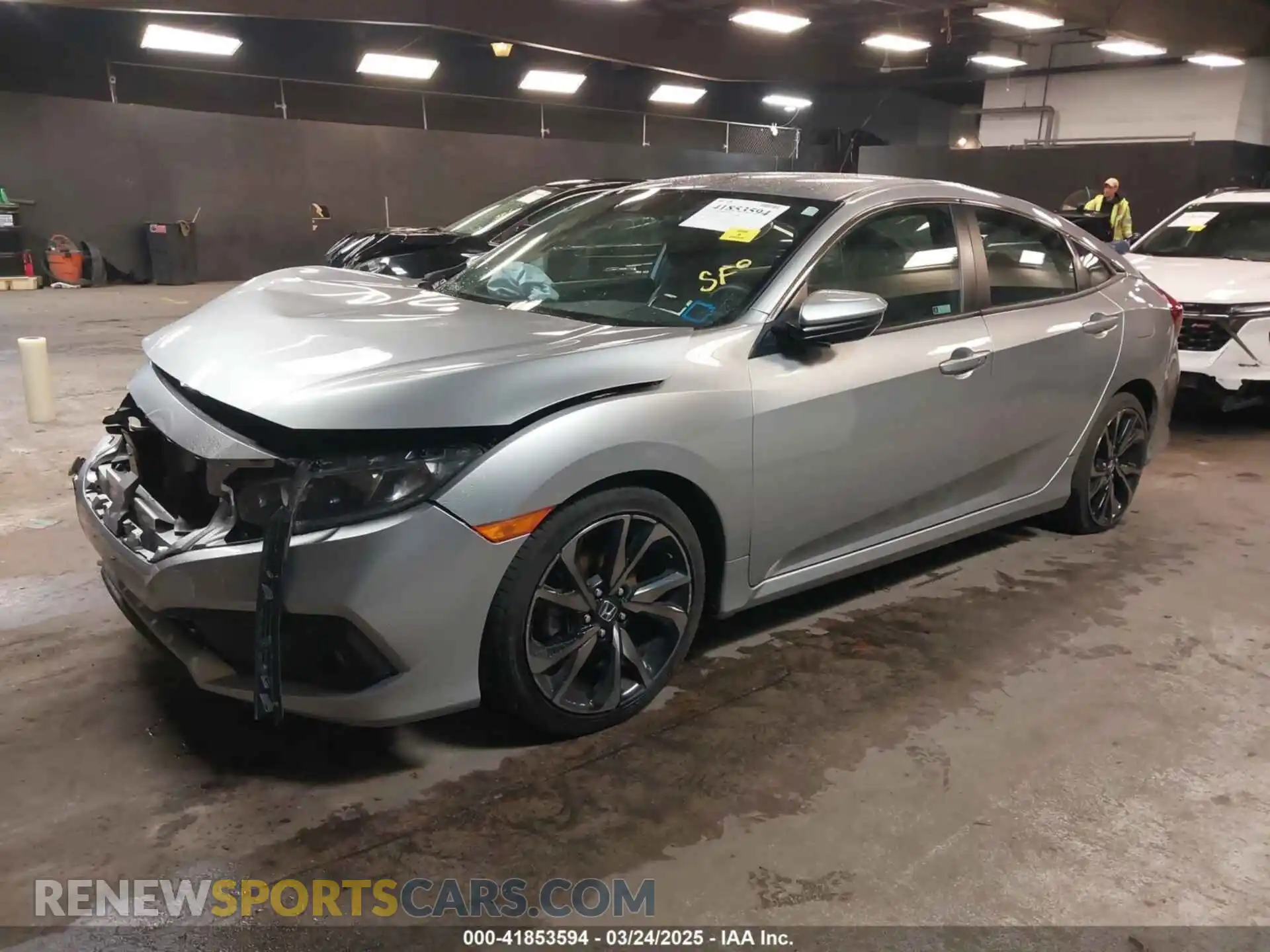 2 Photograph of a damaged car 2HGFC2F85MH510311 HONDA CIVIC 2021