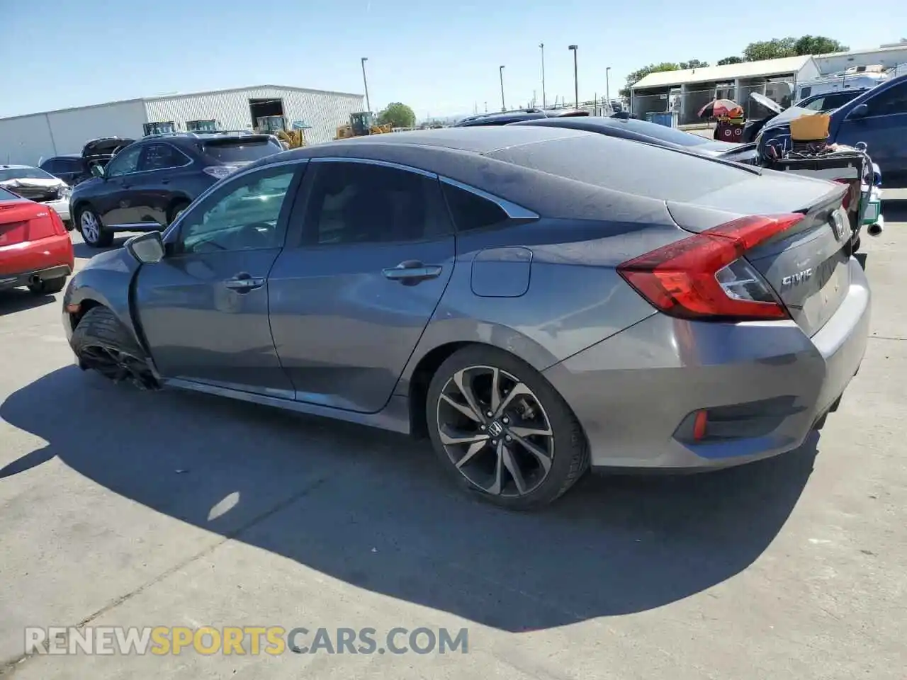 2 Photograph of a damaged car 2HGFC2F85MH521759 HONDA CIVIC 2021