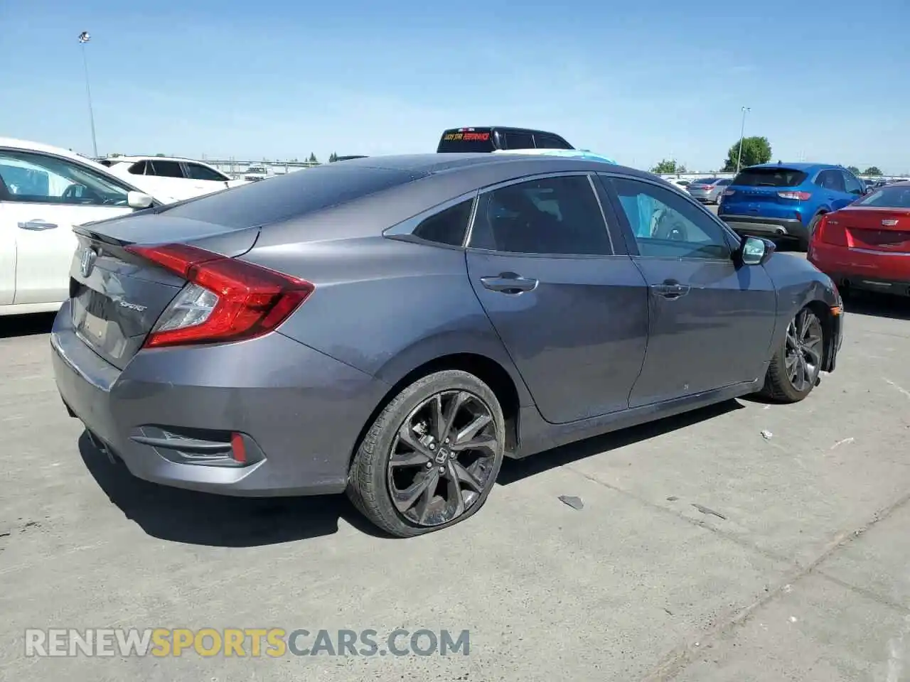 3 Photograph of a damaged car 2HGFC2F85MH521759 HONDA CIVIC 2021