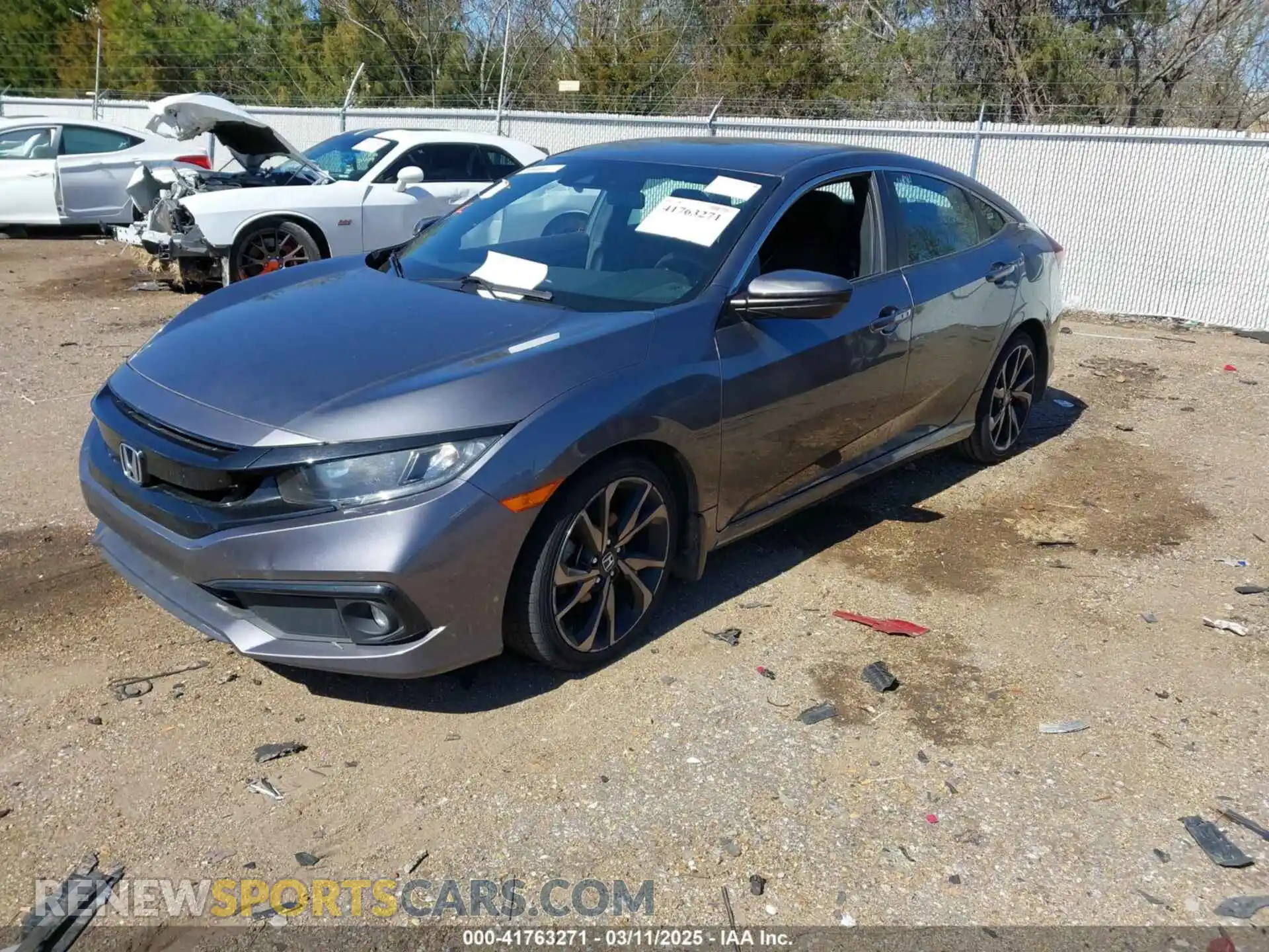 2 Photograph of a damaged car 2HGFC2F85MH523690 HONDA CIVIC 2021
