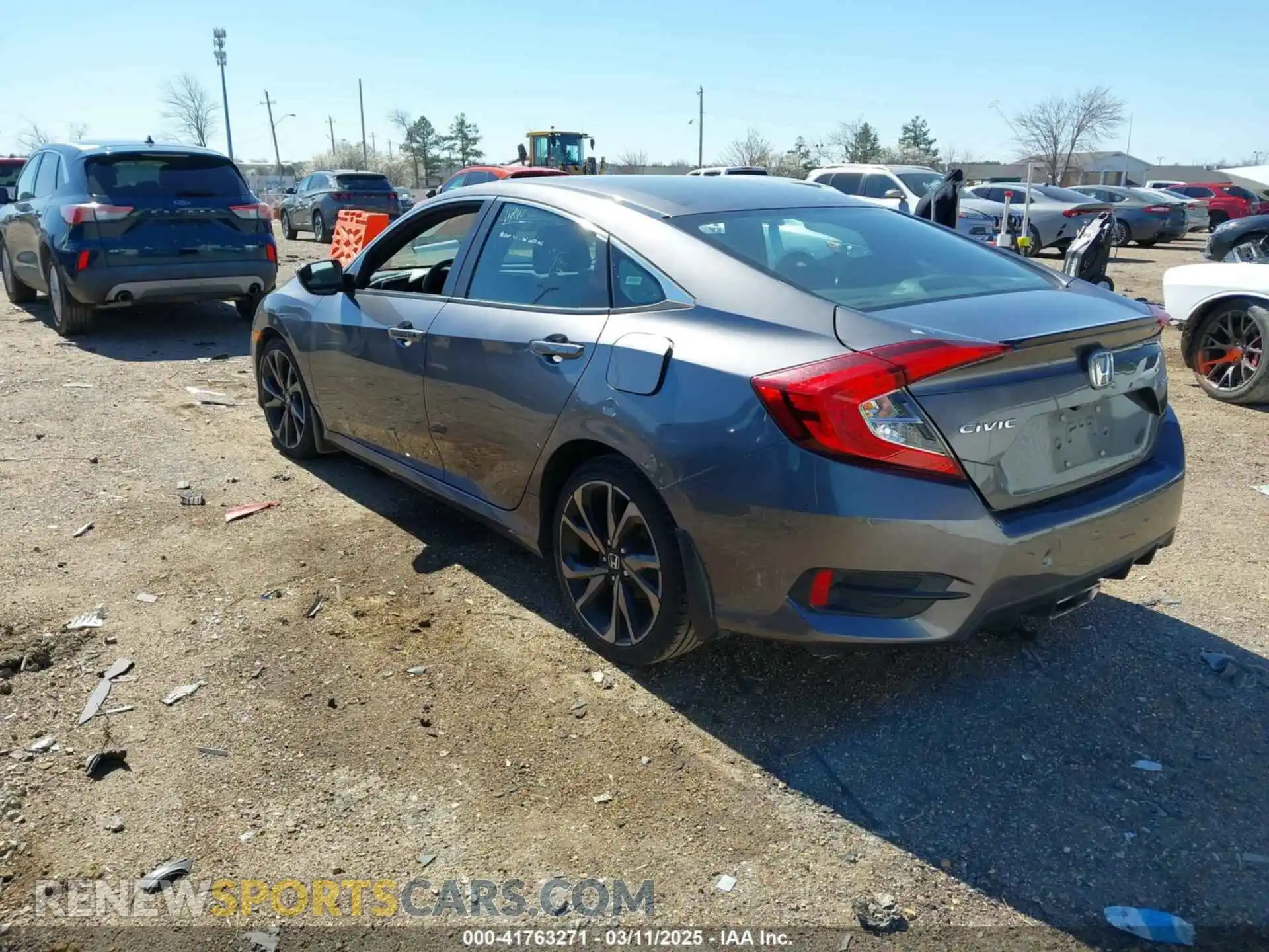 3 Photograph of a damaged car 2HGFC2F85MH523690 HONDA CIVIC 2021