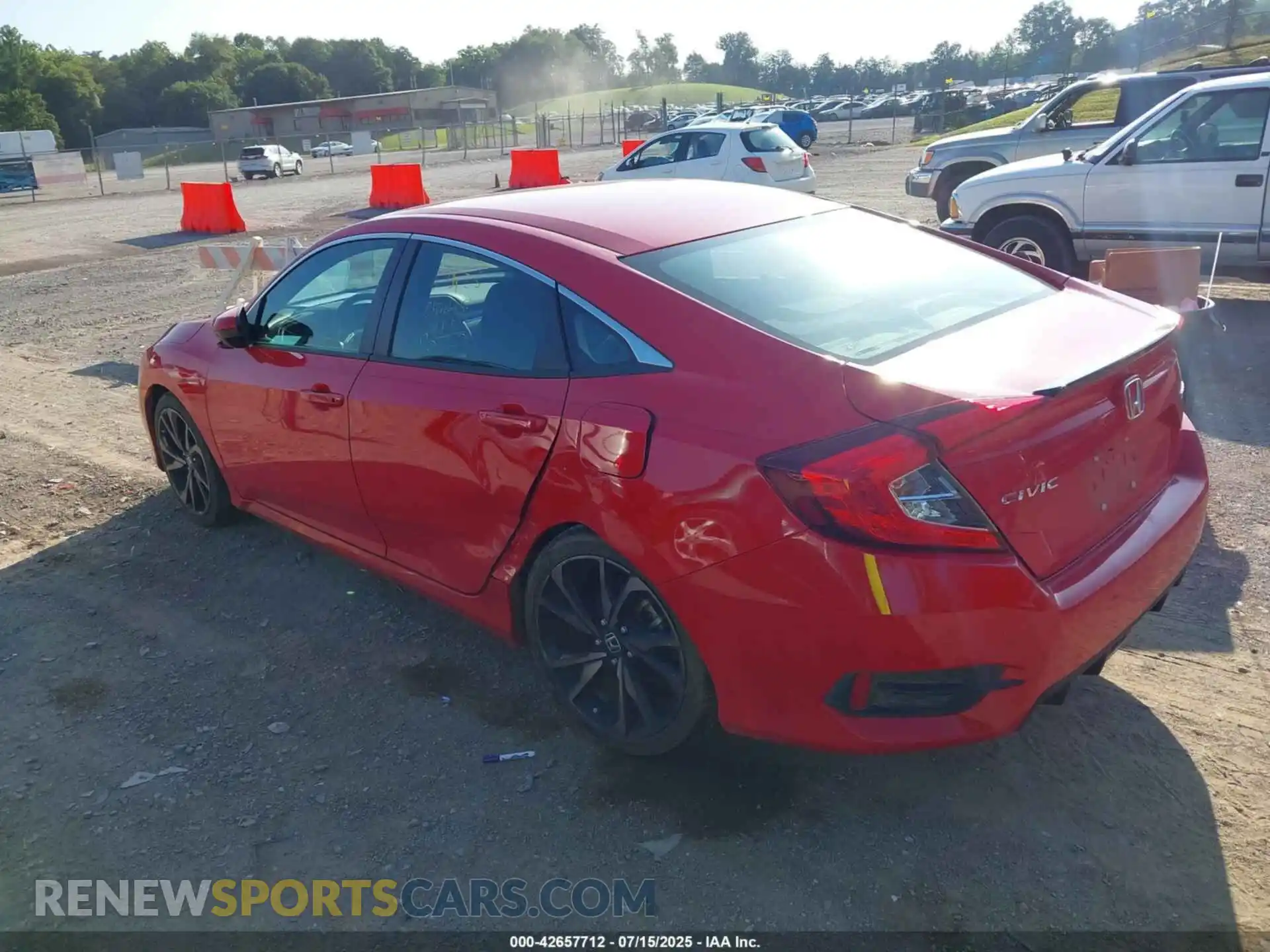 3 Photograph of a damaged car 2HGFC2F85MH527965 HONDA CIVIC 2021