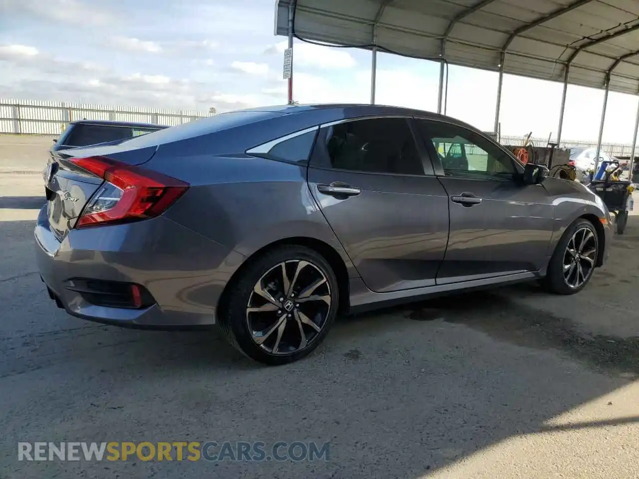 3 fotografías del automóvil dañado 2HGFC2F85MH529392 HONDA CIVIC 2021