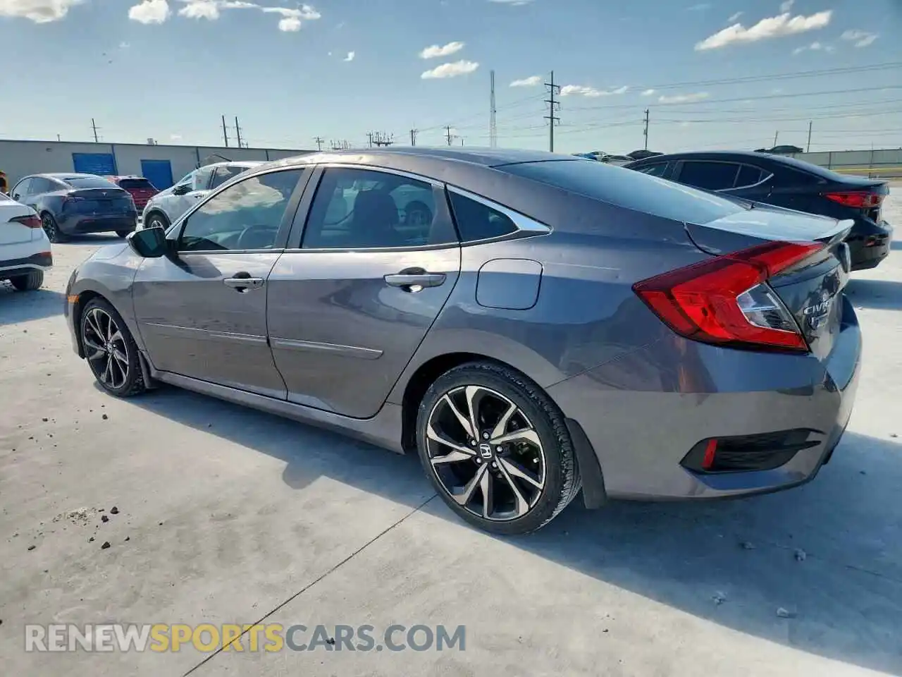 2 Photograph of a damaged car 2HGFC2F85MH532857 HONDA CIVIC 2021