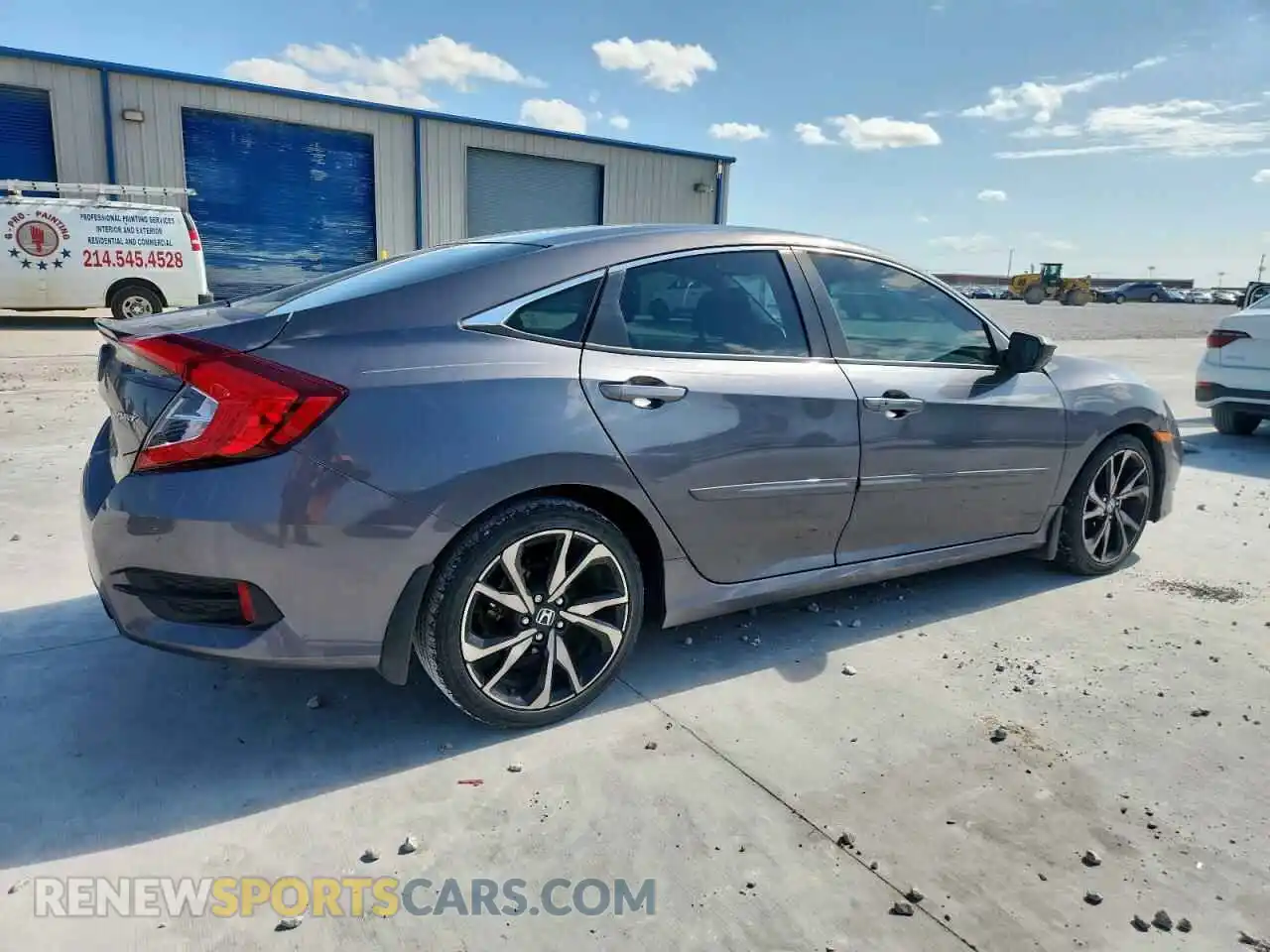 3 Photograph of a damaged car 2HGFC2F85MH532857 HONDA CIVIC 2021