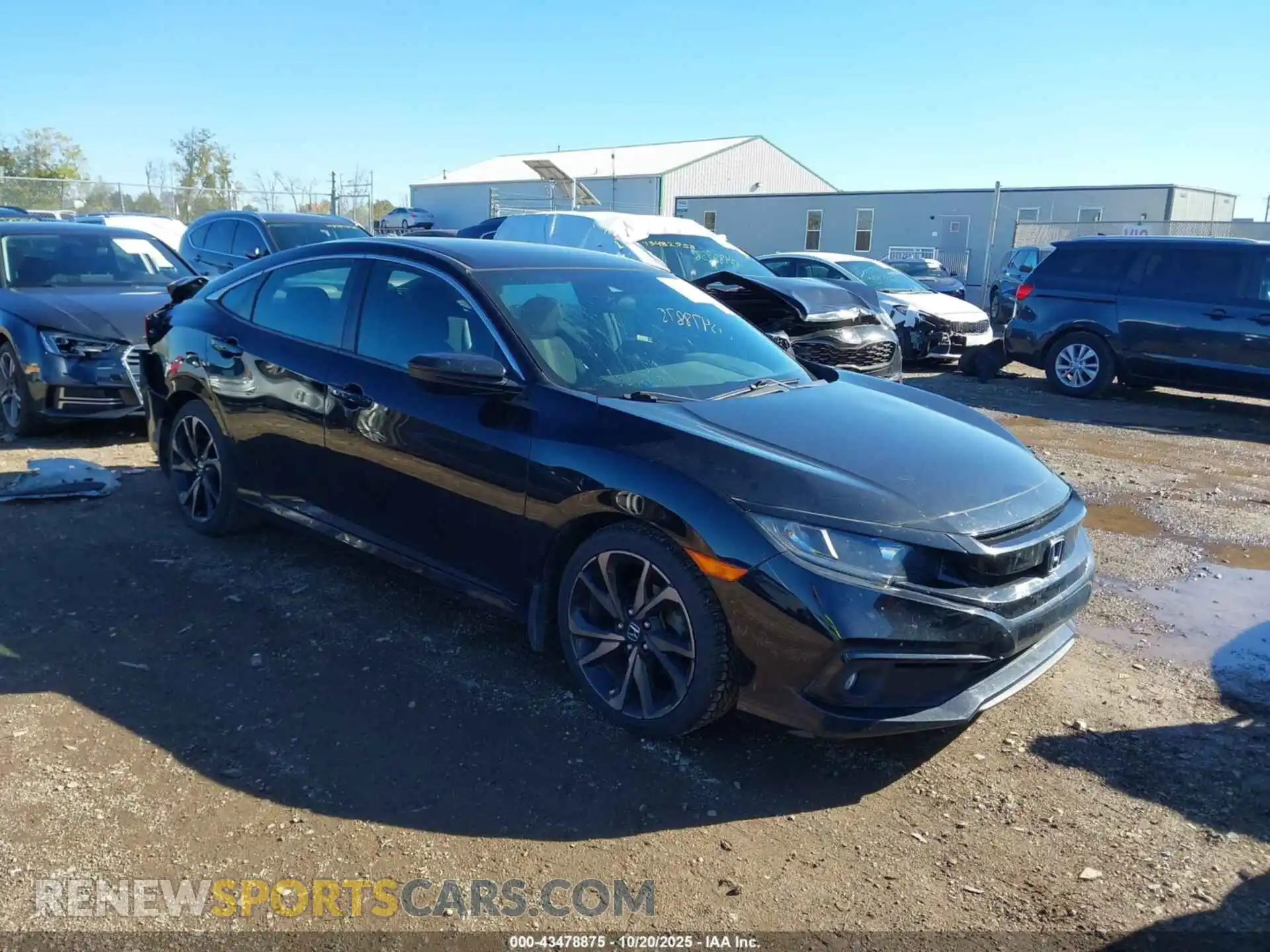1 Photograph of a damaged car 2HGFC2F85MH533958 HONDA CIVIC 2021