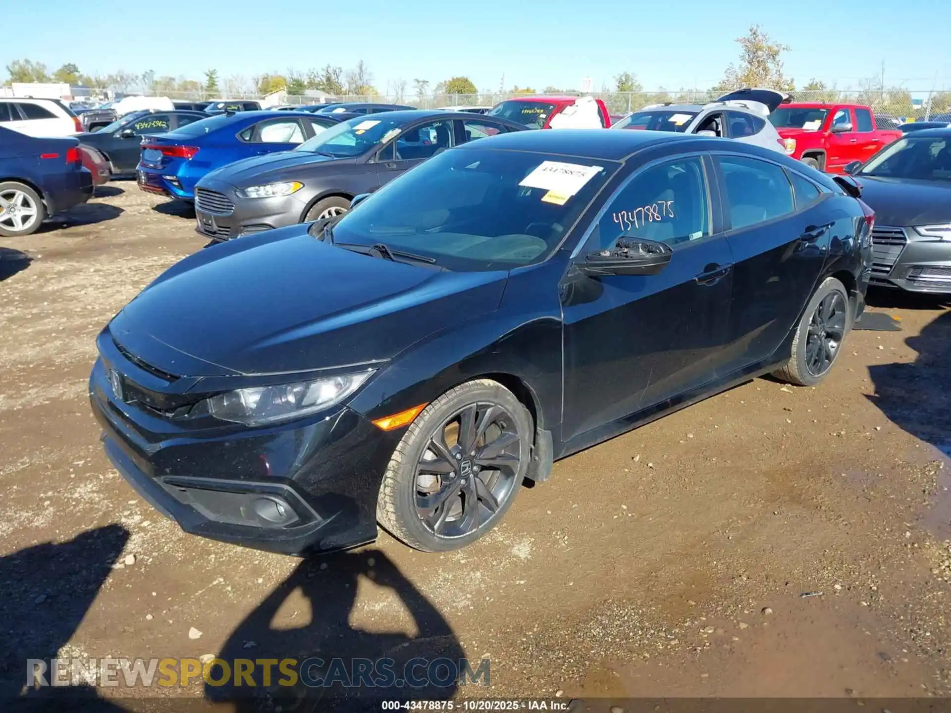 2 Photograph of a damaged car 2HGFC2F85MH533958 HONDA CIVIC 2021