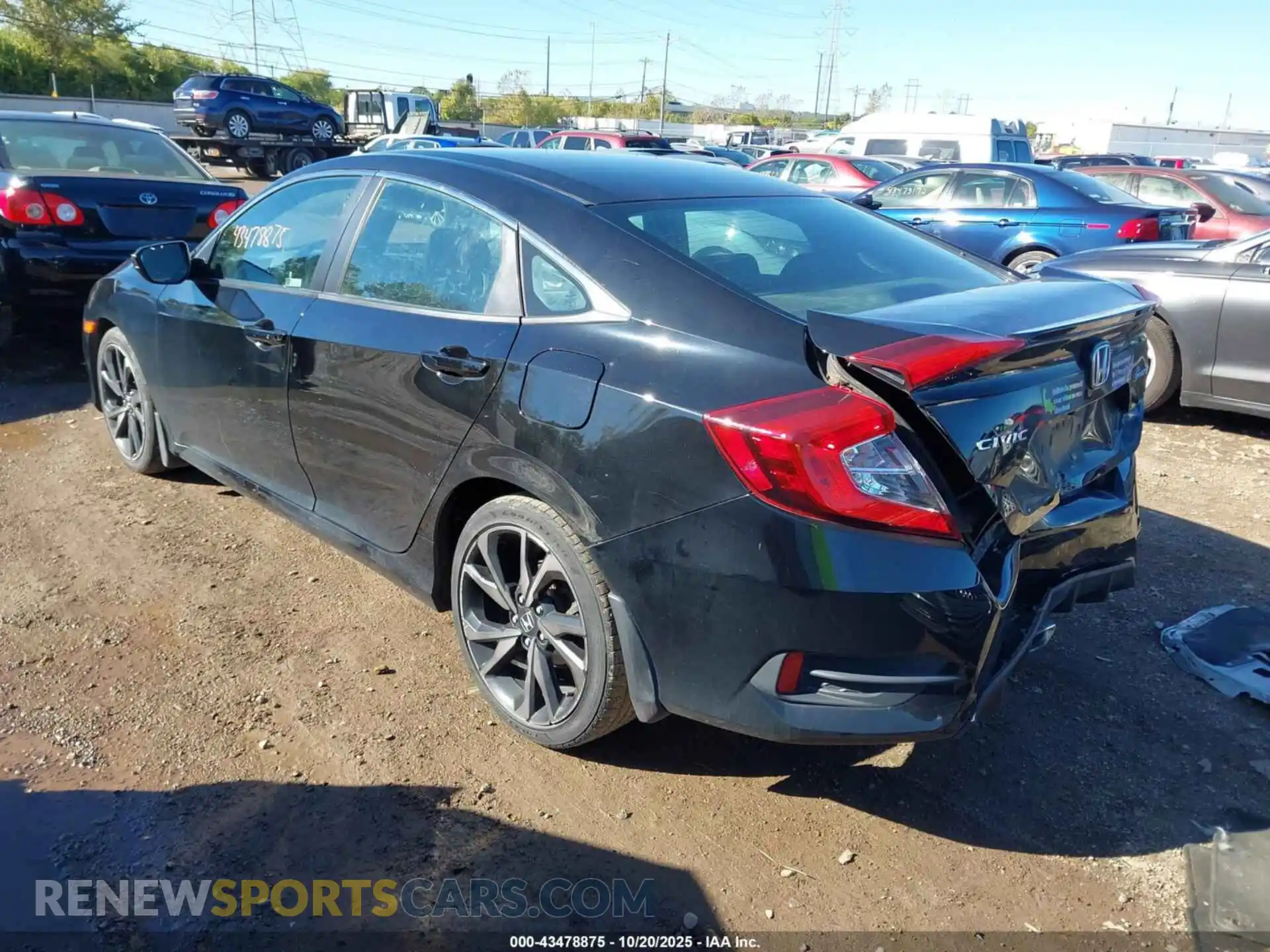 3 Photograph of a damaged car 2HGFC2F85MH533958 HONDA CIVIC 2021