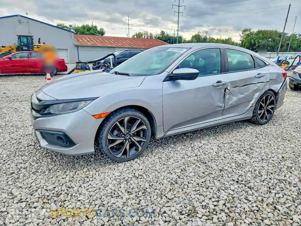 1 fotografías del automóvil dañado 2HGFC2F85MH536598 HONDA CIVIC 2021