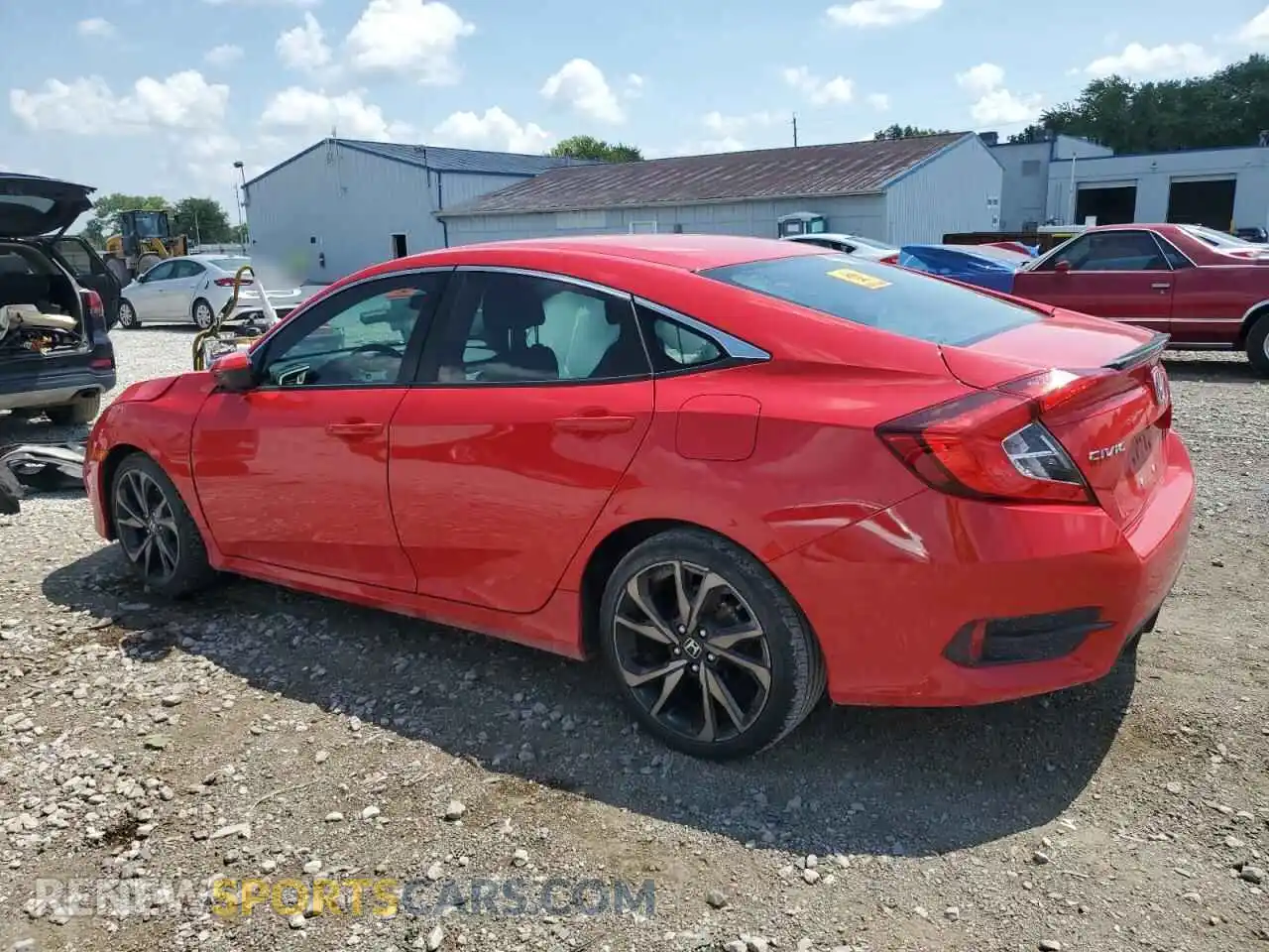 2 Photograph of a damaged car 2HGFC2F85MH536746 HONDA CIVIC 2021