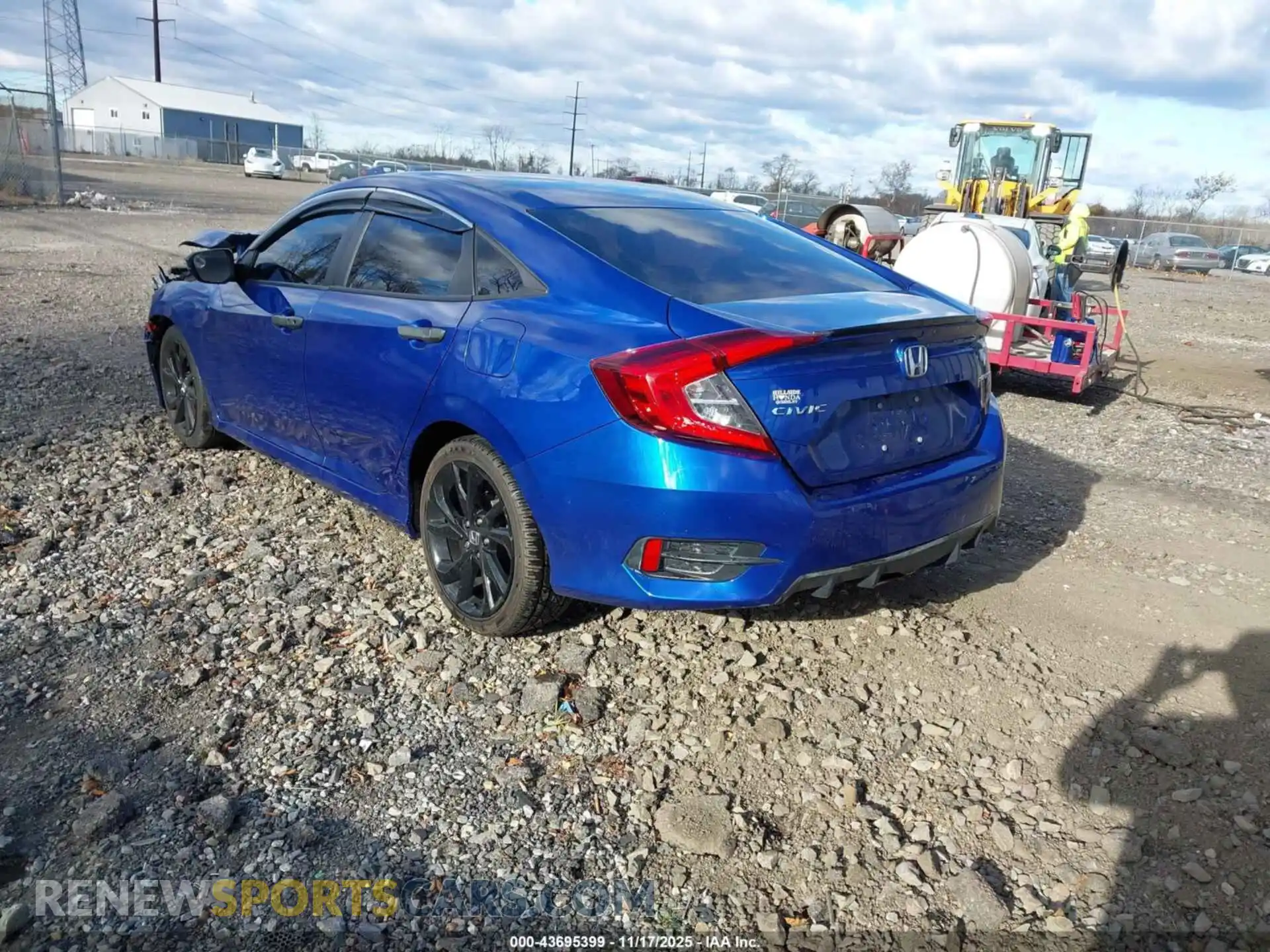 3 Photograph of a damaged car 2HGFC2F85MH537945 HONDA CIVIC 2021