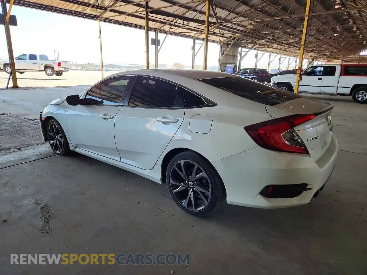 2 Photograph of a damaged car 2HGFC2F85MH540084 HONDA CIVIC 2021