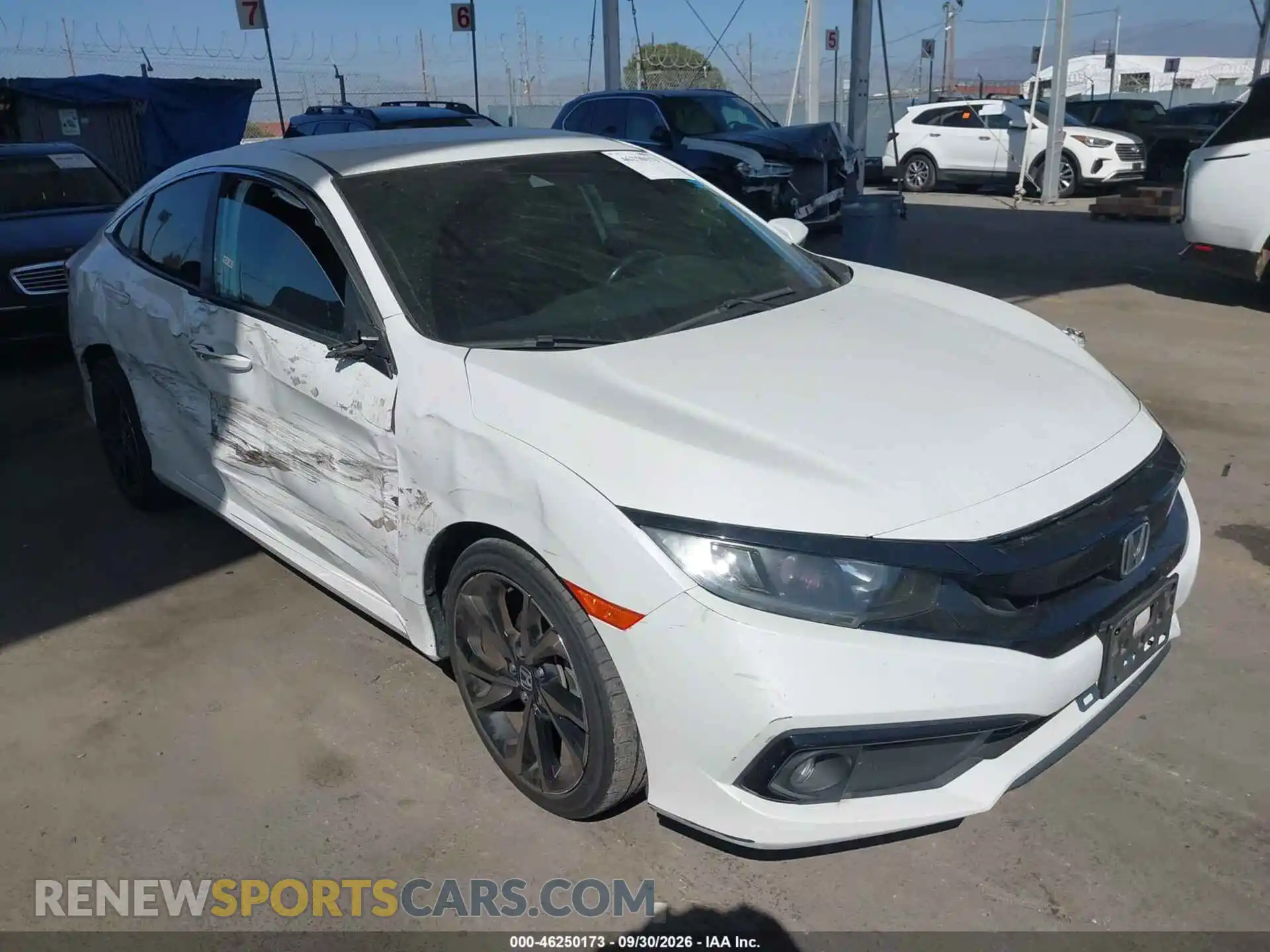 1 Фотография поврежденного автомобиля 2HGFC2F85MH541381 HONDA CIVIC 2021