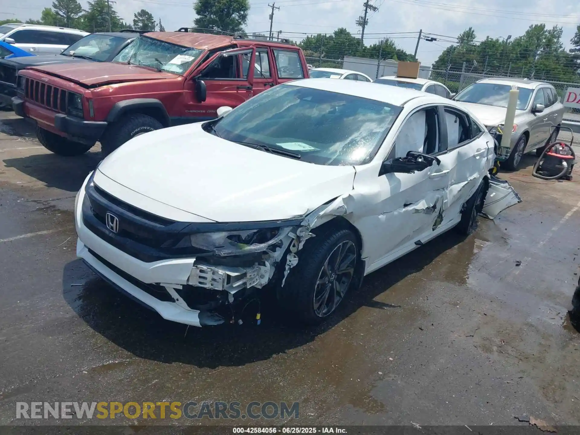 2 Photograph of a damaged car 2HGFC2F85MH545141 HONDA CIVIC 2021