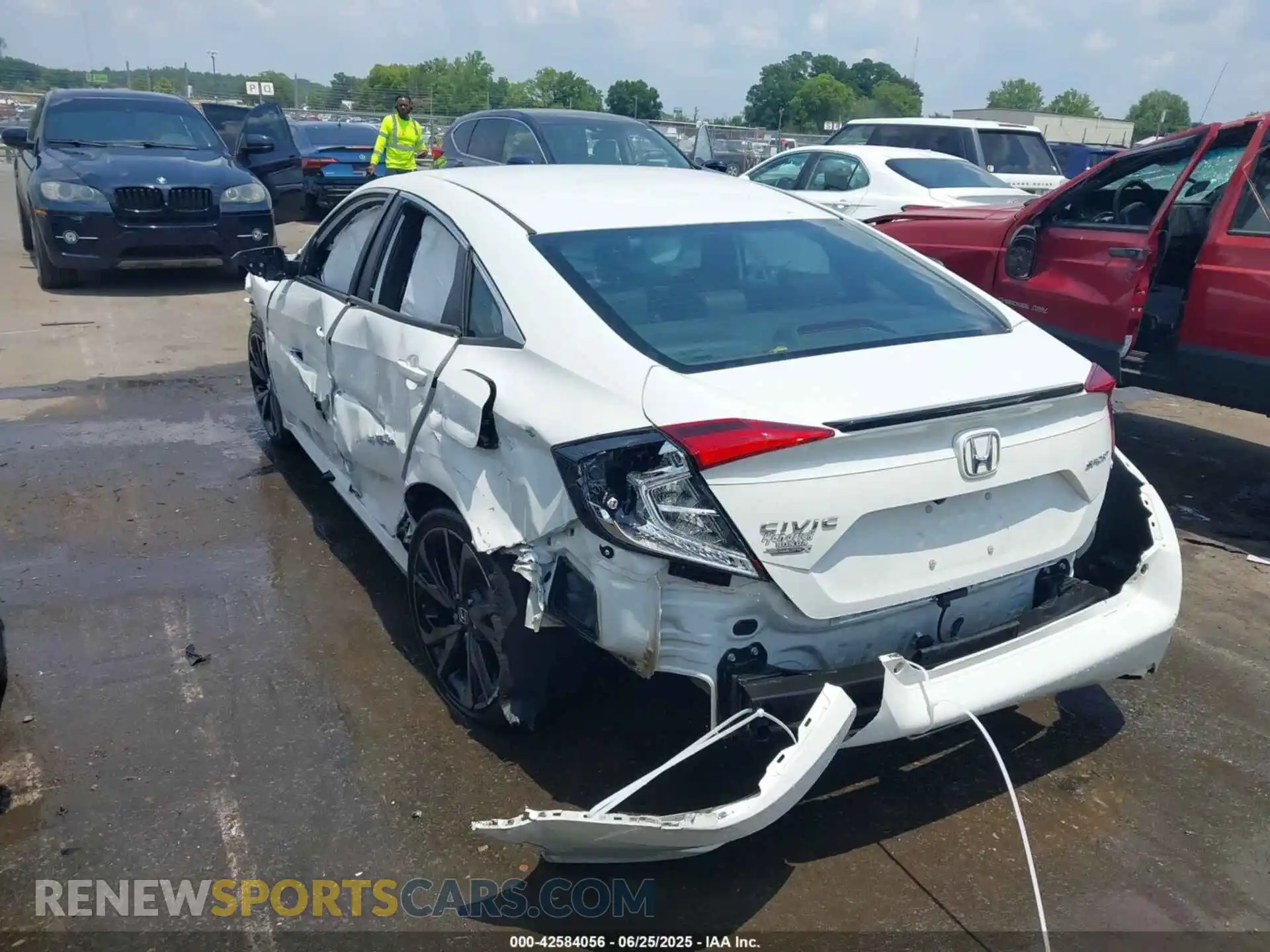 3 Photograph of a damaged car 2HGFC2F85MH545141 HONDA CIVIC 2021