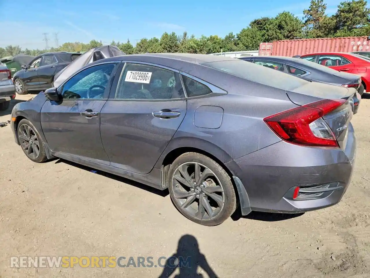2 Фотография поврежденного автомобиля 2HGFC2F86MH501648 HONDA CIVIC 2021
