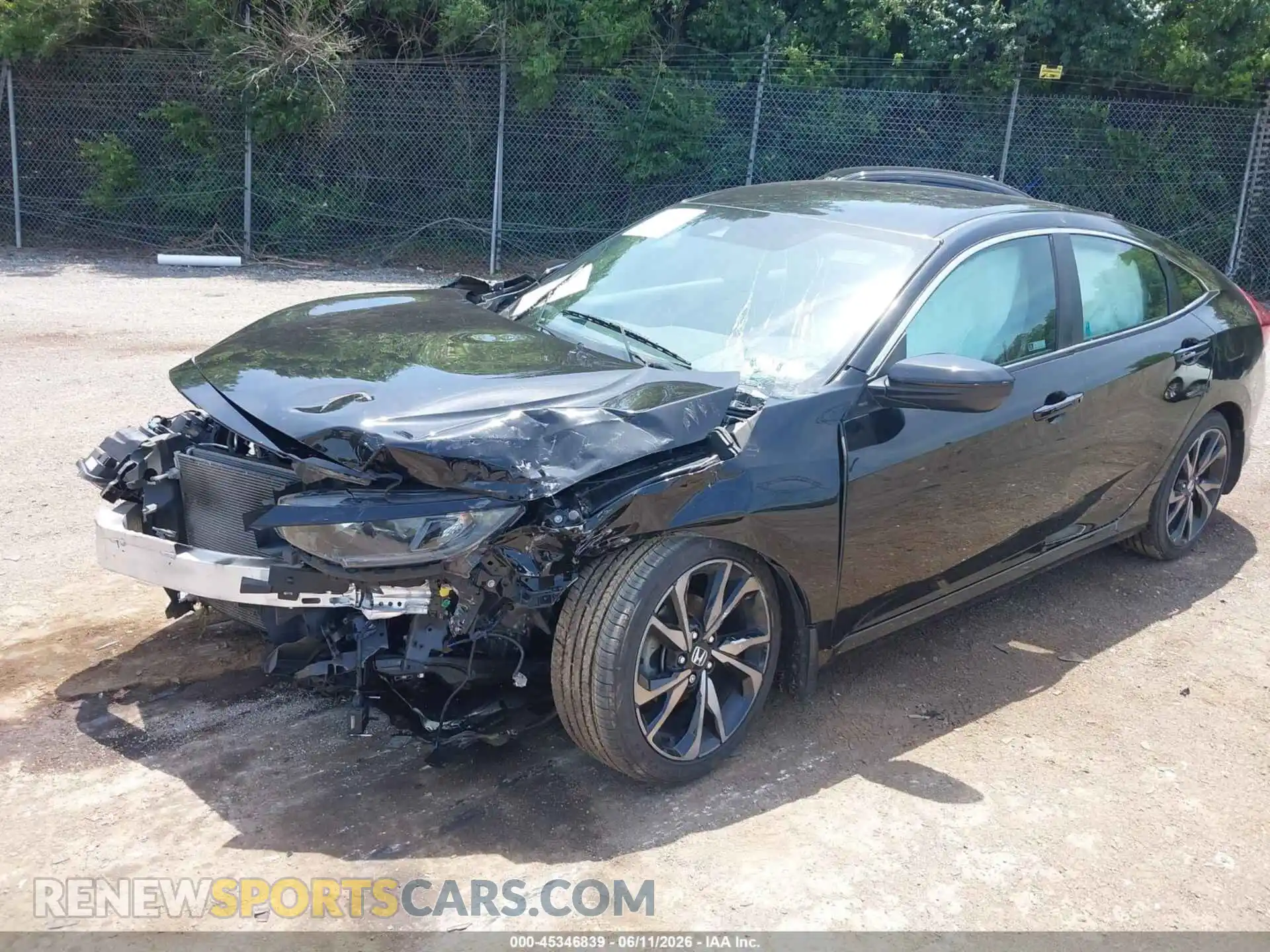 2 Photograph of a damaged car 2HGFC2F86MH503769 HONDA CIVIC 2021