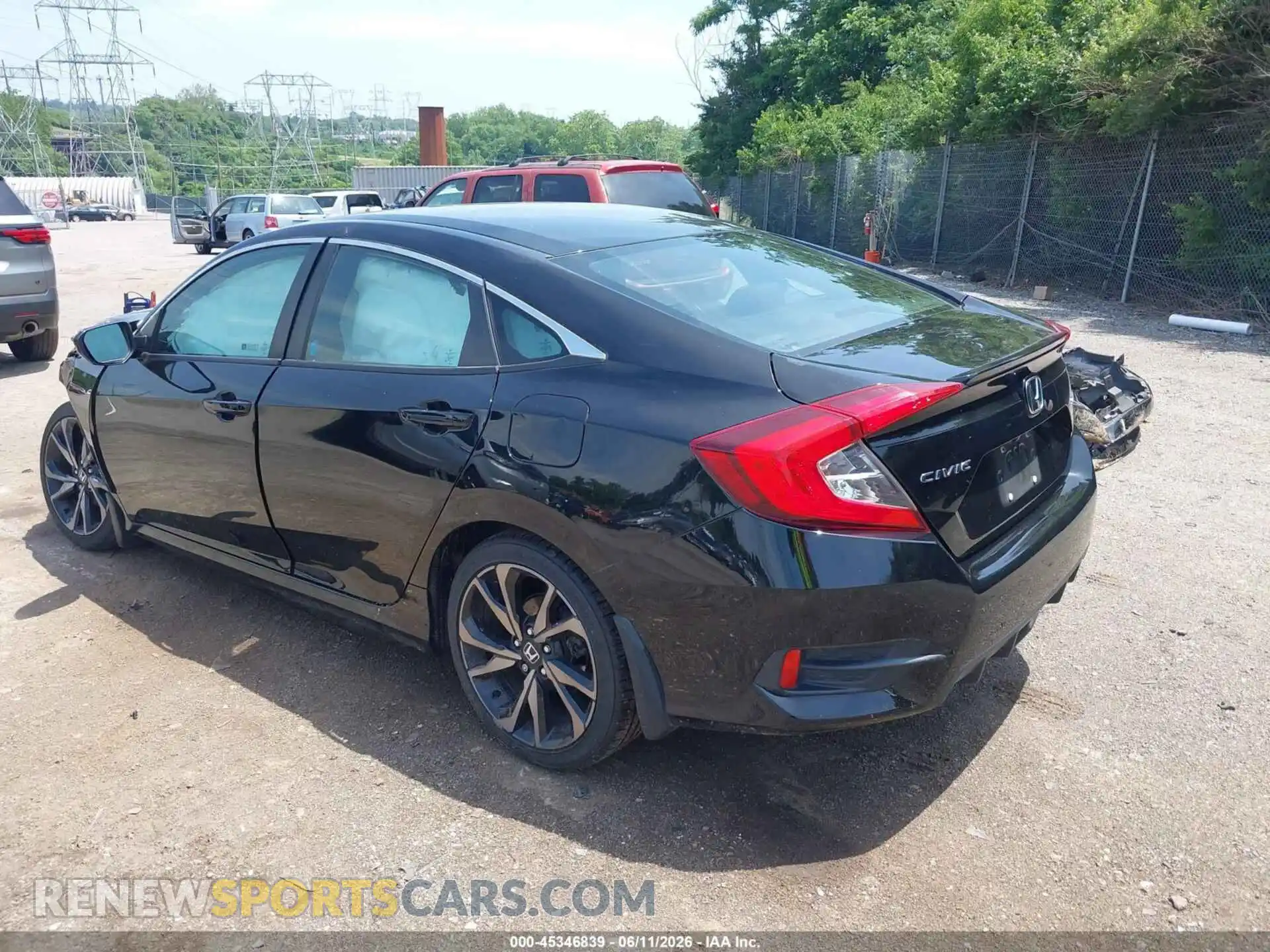 3 Photograph of a damaged car 2HGFC2F86MH503769 HONDA CIVIC 2021