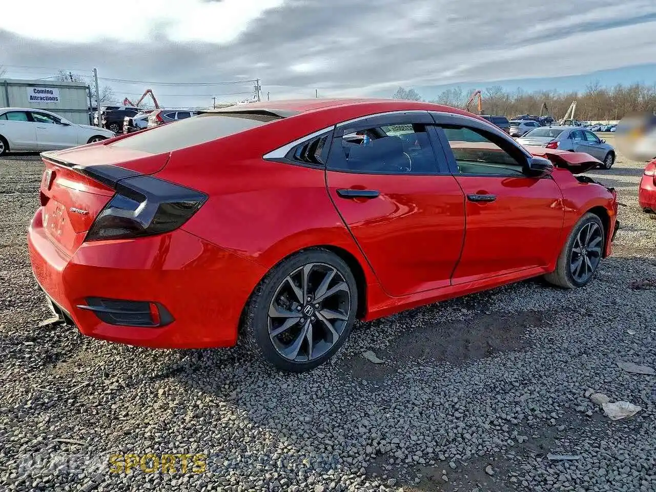 3 Photograph of a damaged car 2HGFC2F86MH511015 HONDA CIVIC 2021