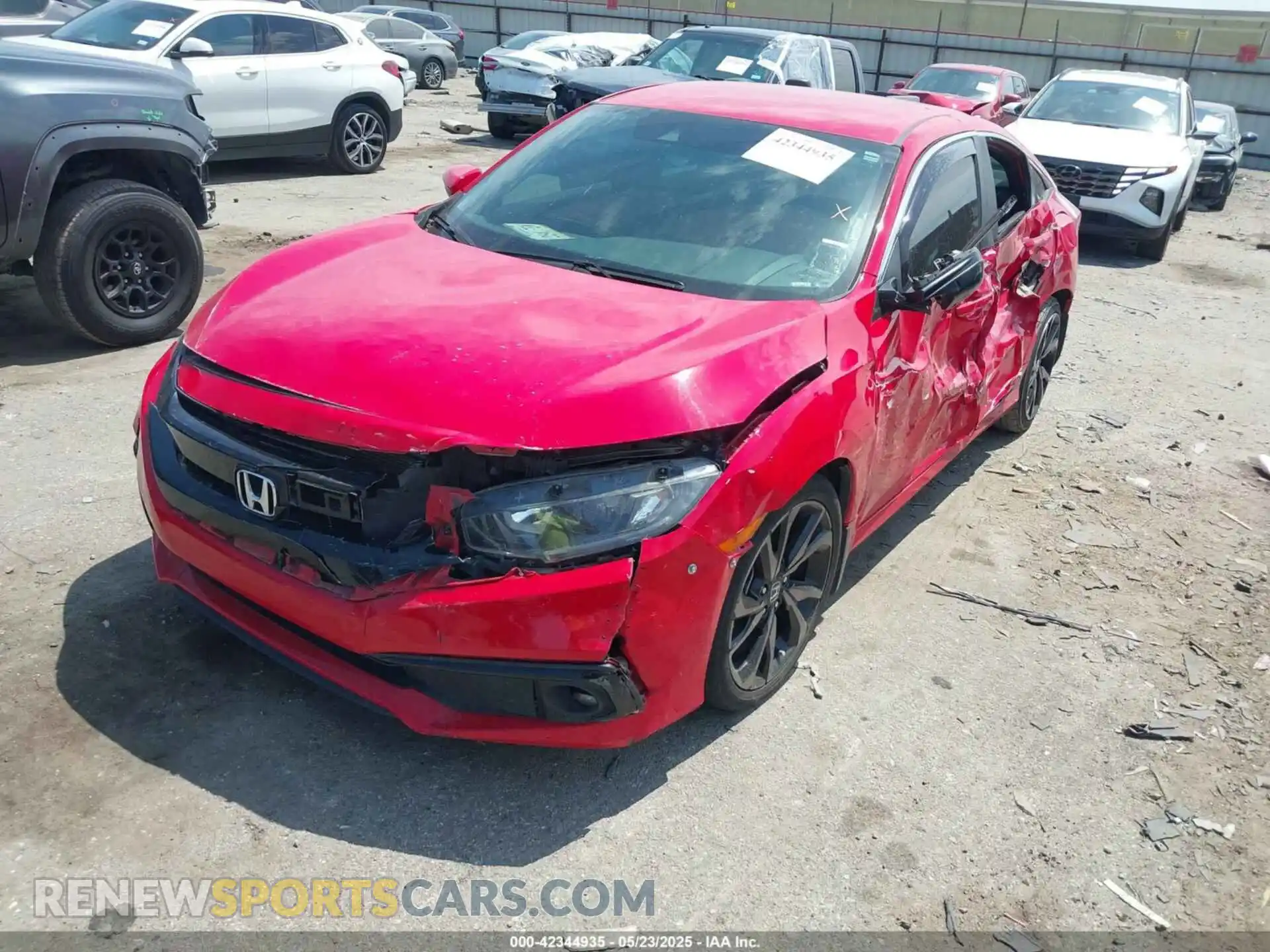 2 Photograph of a damaged car 2HGFC2F86MH512178 HONDA CIVIC 2021
