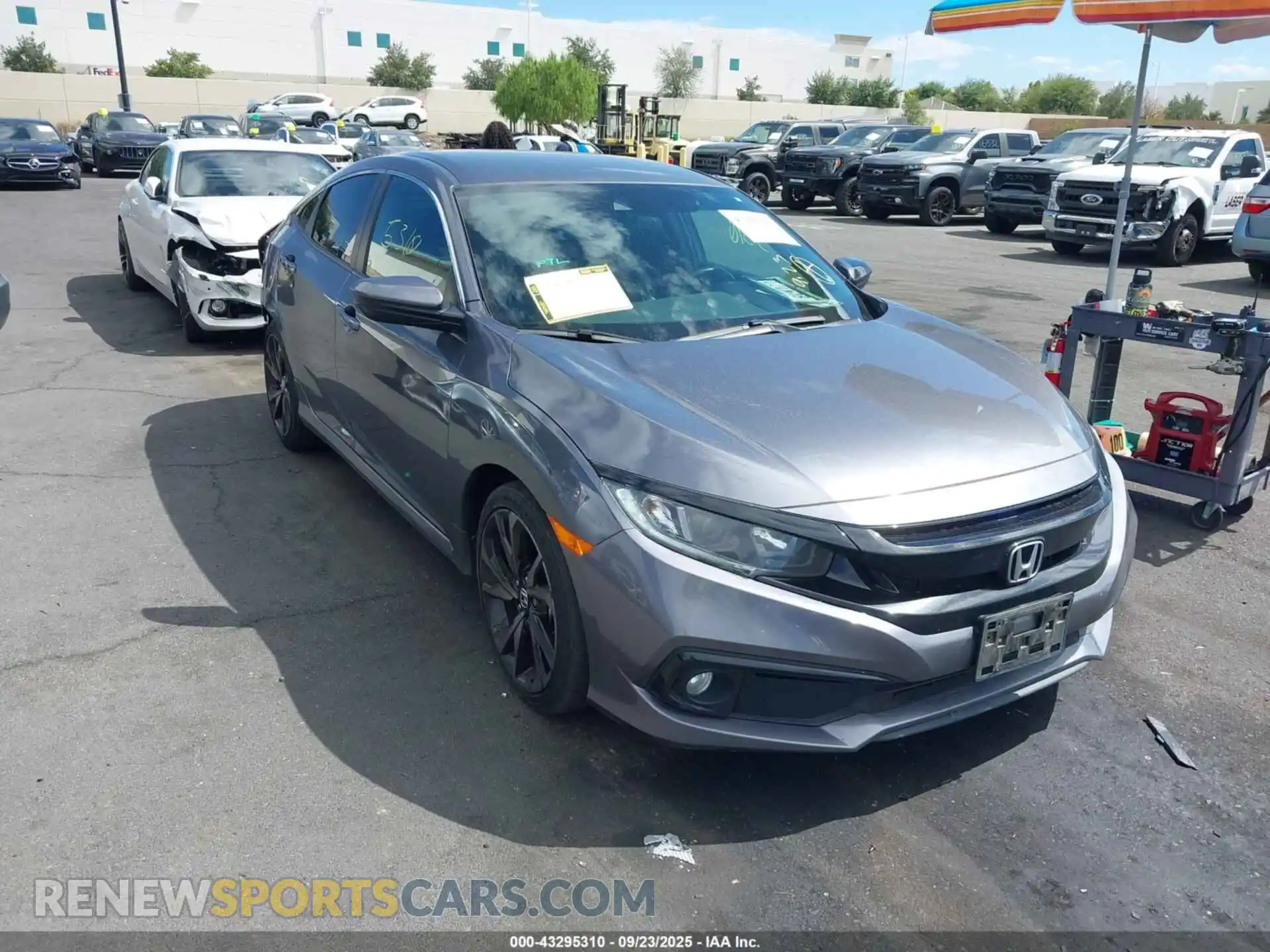 1 Фотография поврежденного автомобиля 2HGFC2F86MH517297 HONDA CIVIC 2021
