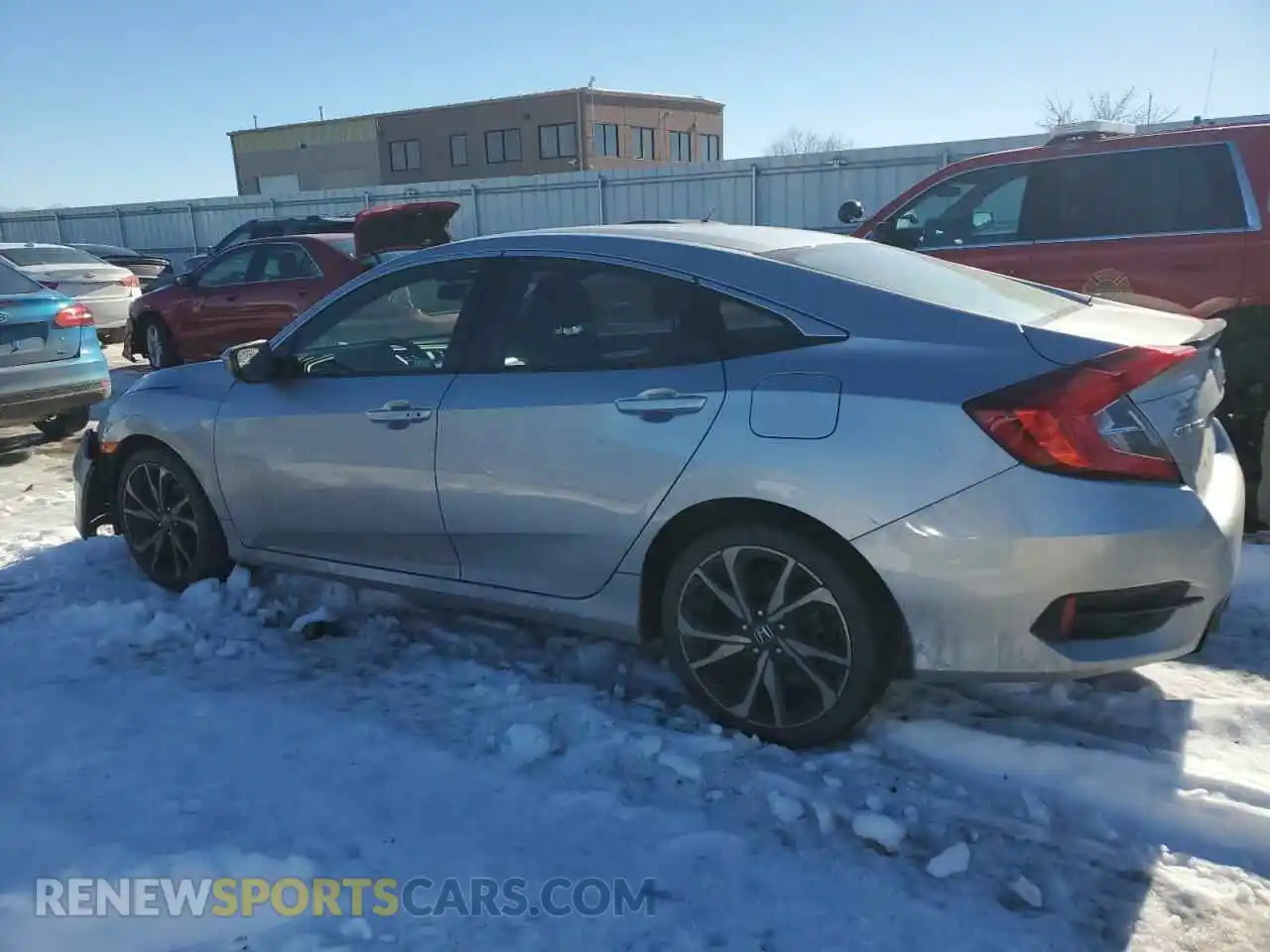 2 Photograph of a damaged car 2HGFC2F86MH521446 HONDA CIVIC 2021