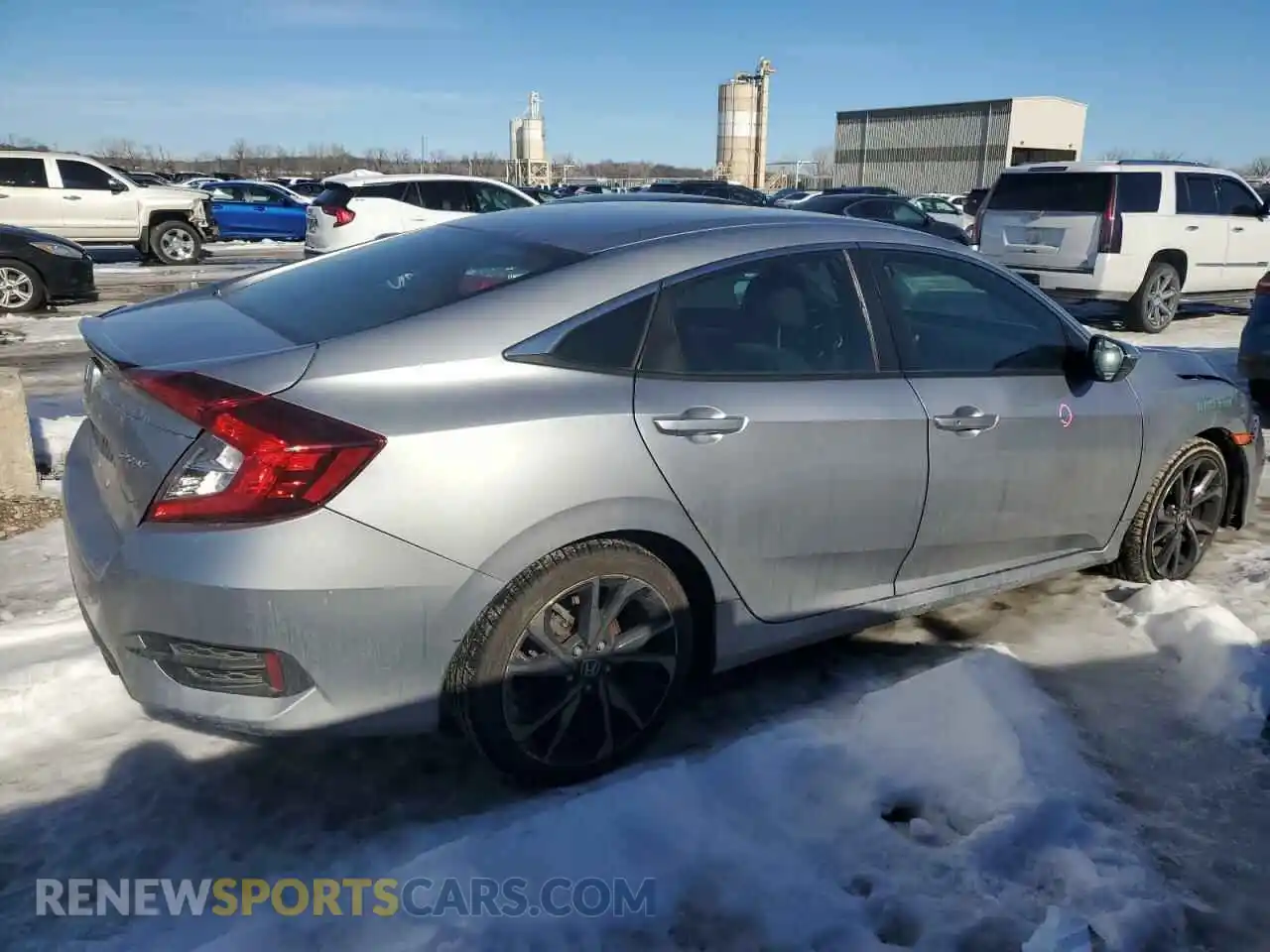 3 Photograph of a damaged car 2HGFC2F86MH521446 HONDA CIVIC 2021