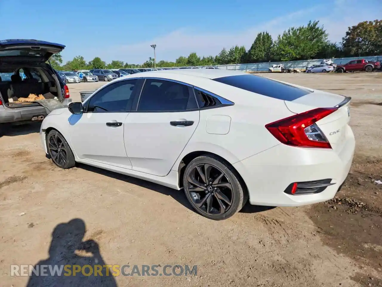 2 Photograph of a damaged car 2HGFC2F86MH522175 HONDA CIVIC 2021