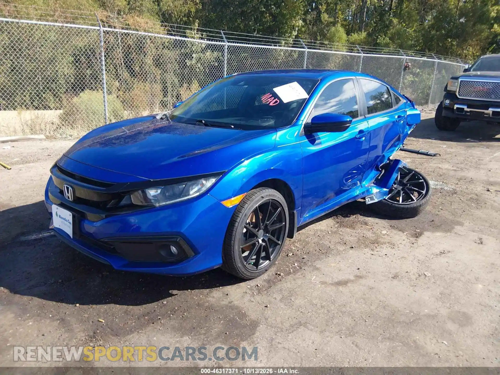 2 Photograph of a damaged car 2HGFC2F86MH527652 HONDA CIVIC 2021