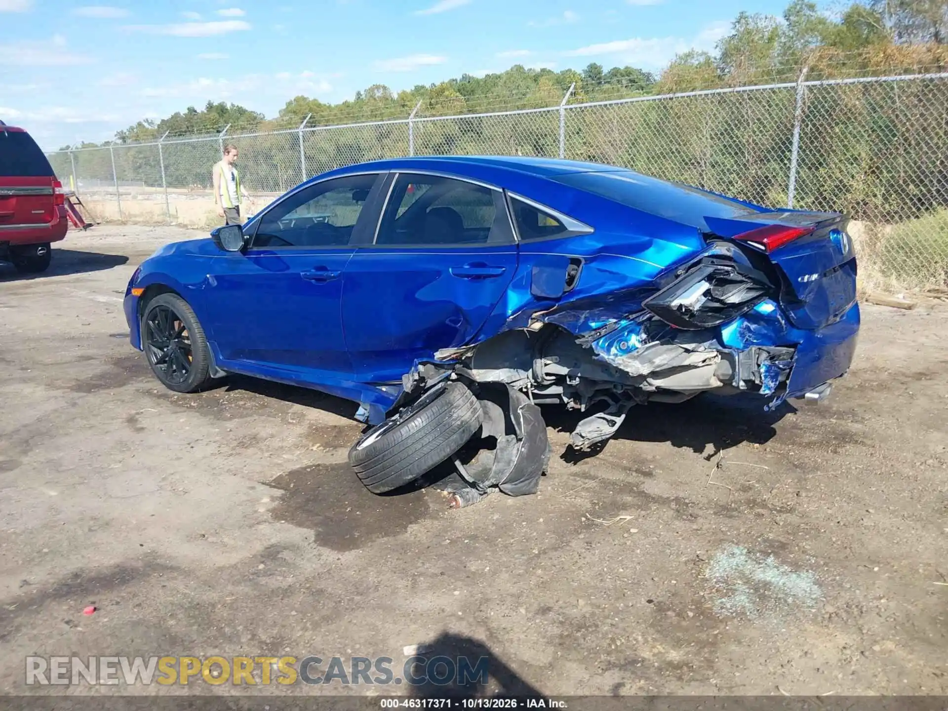 3 Photograph of a damaged car 2HGFC2F86MH527652 HONDA CIVIC 2021