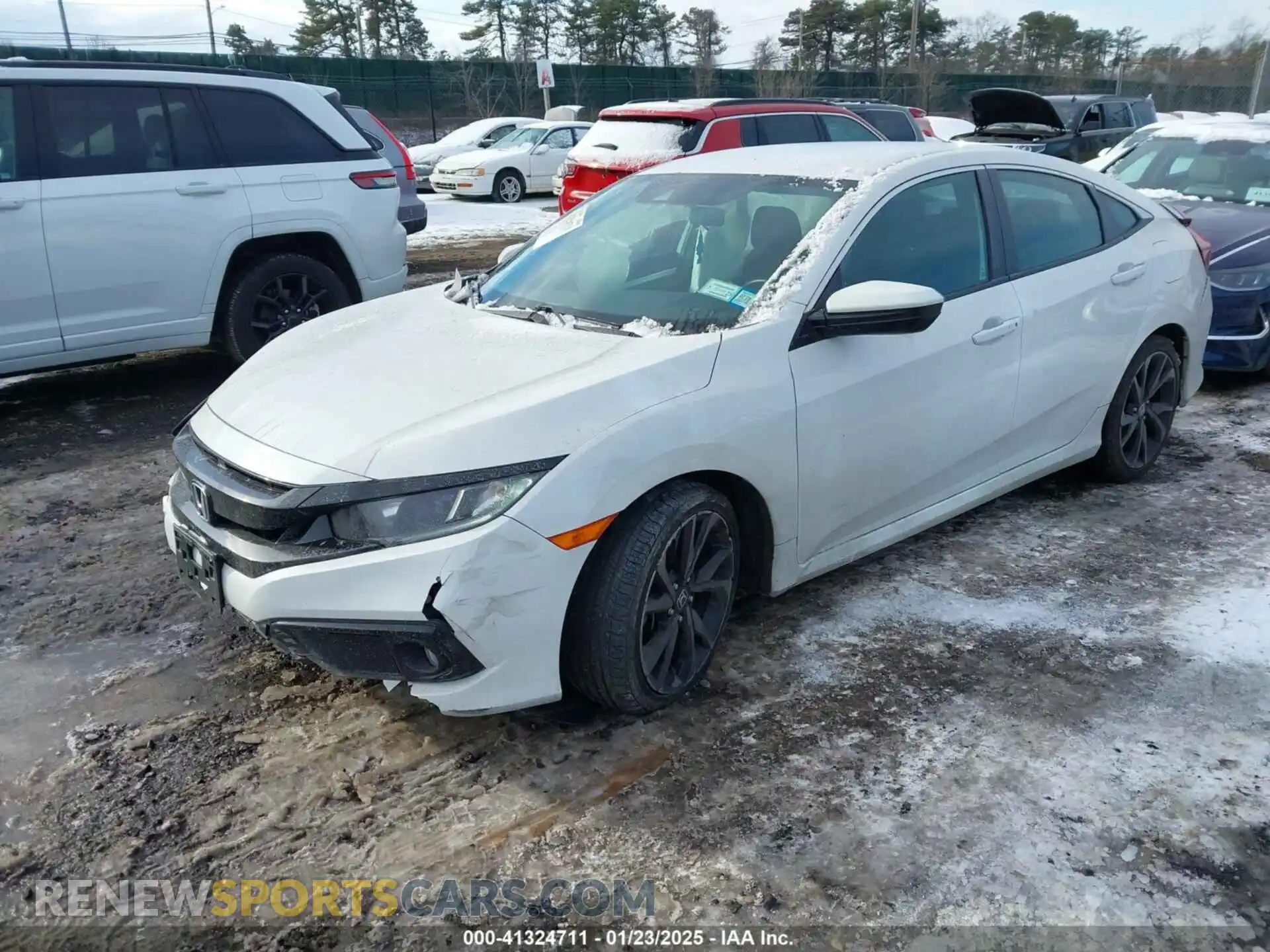 2 Photograph of a damaged car 2HGFC2F86MH530969 HONDA CIVIC 2021